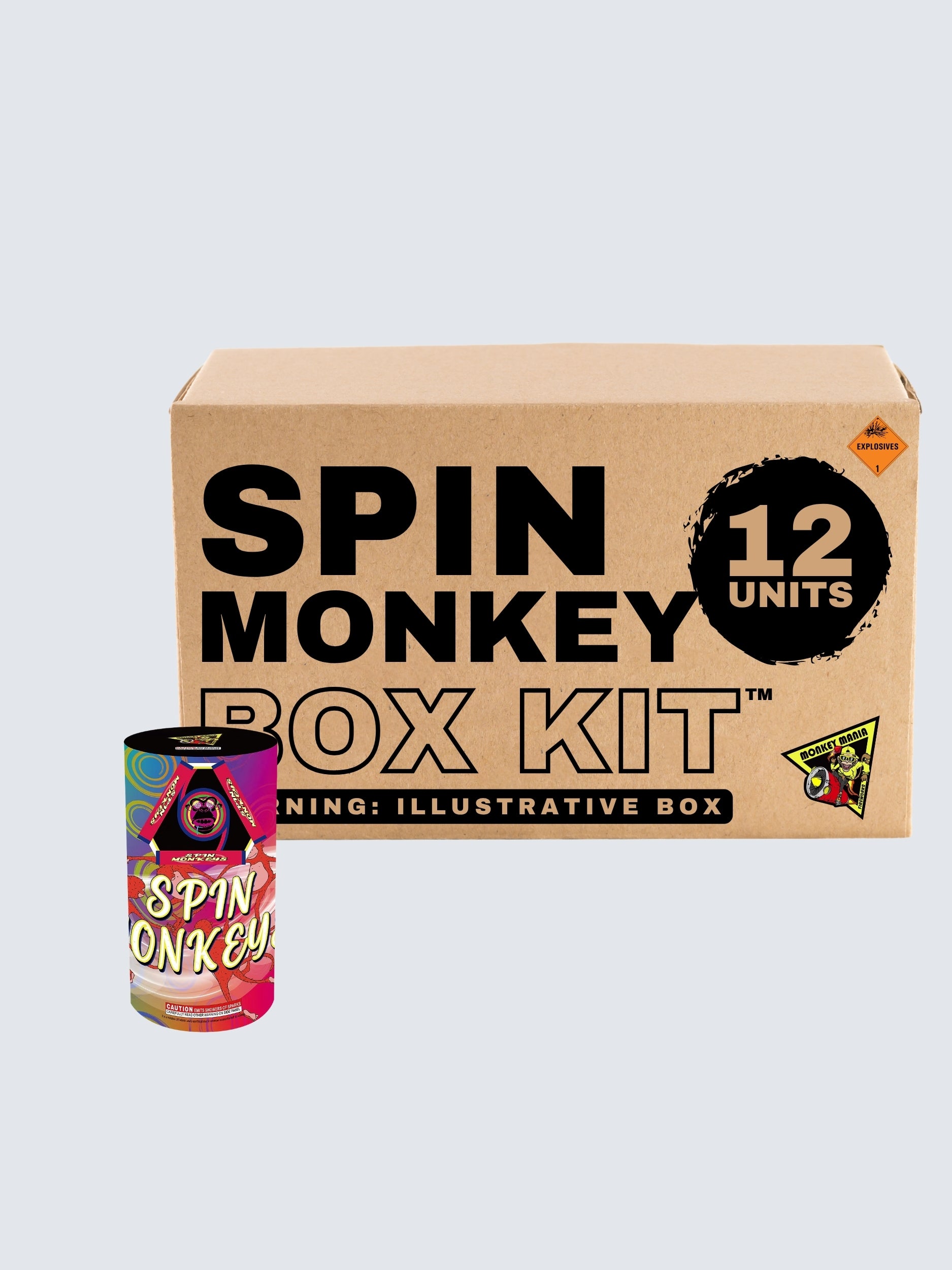 Spin Monkey | Large Shower Fountain Spurt™