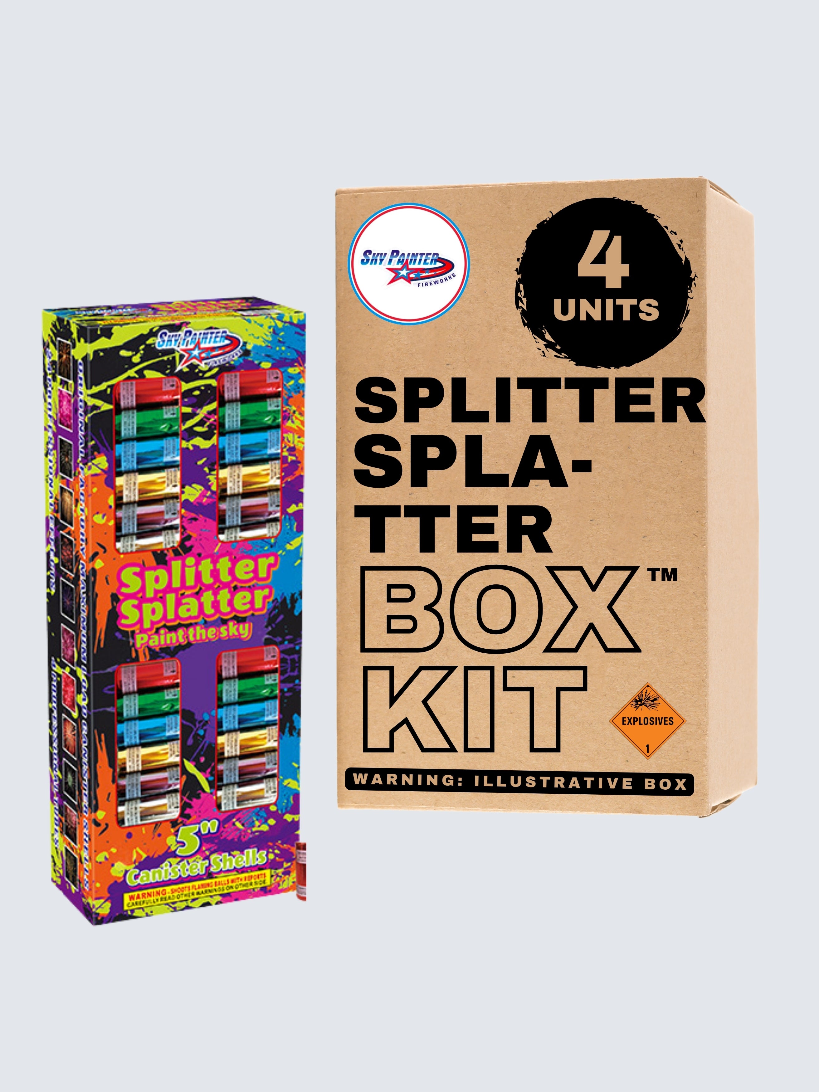 5" Splitter Splatter | 24 Artillery Shell