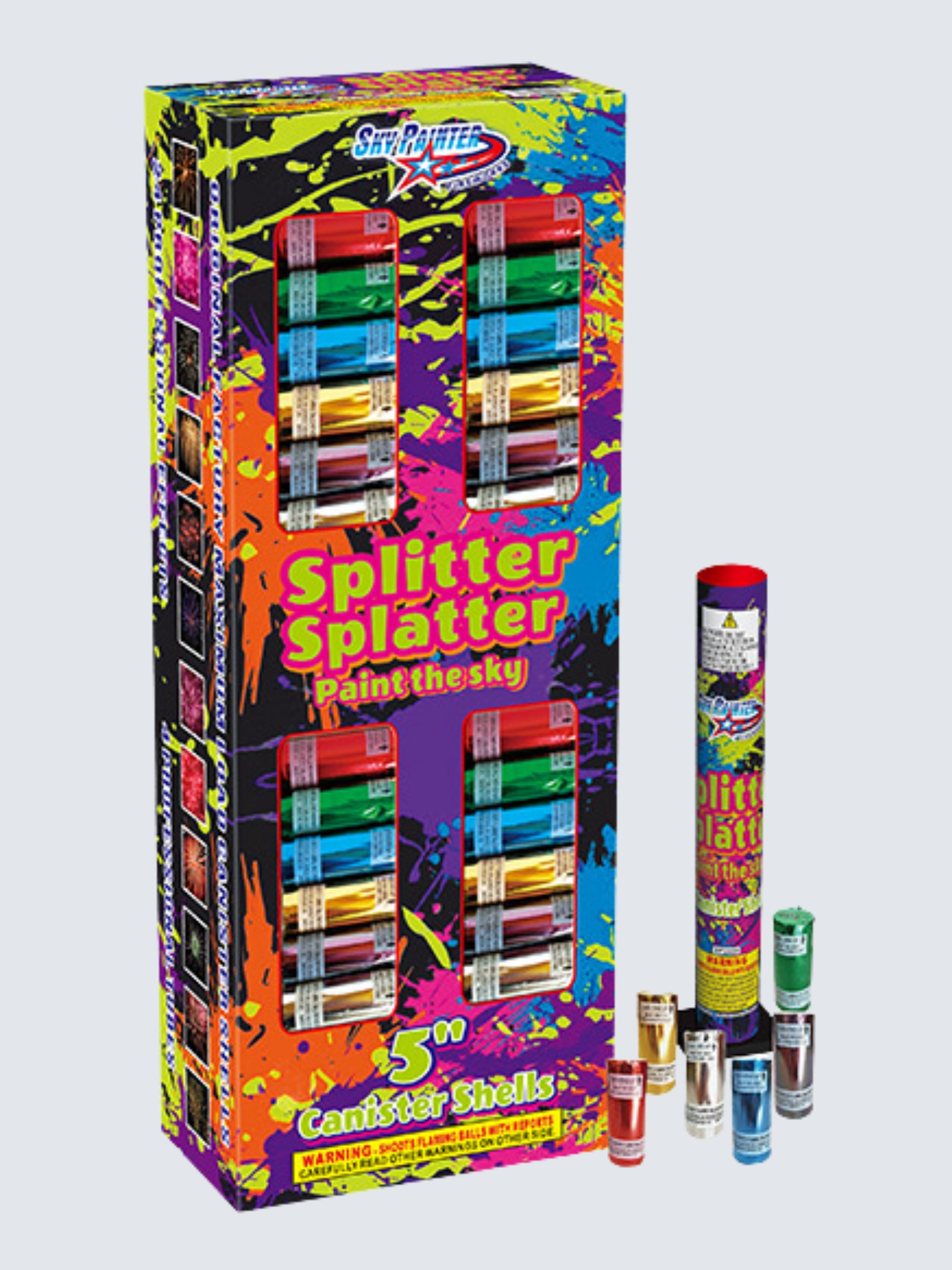 5" Splitter Splatter | 24 Artillery Shell