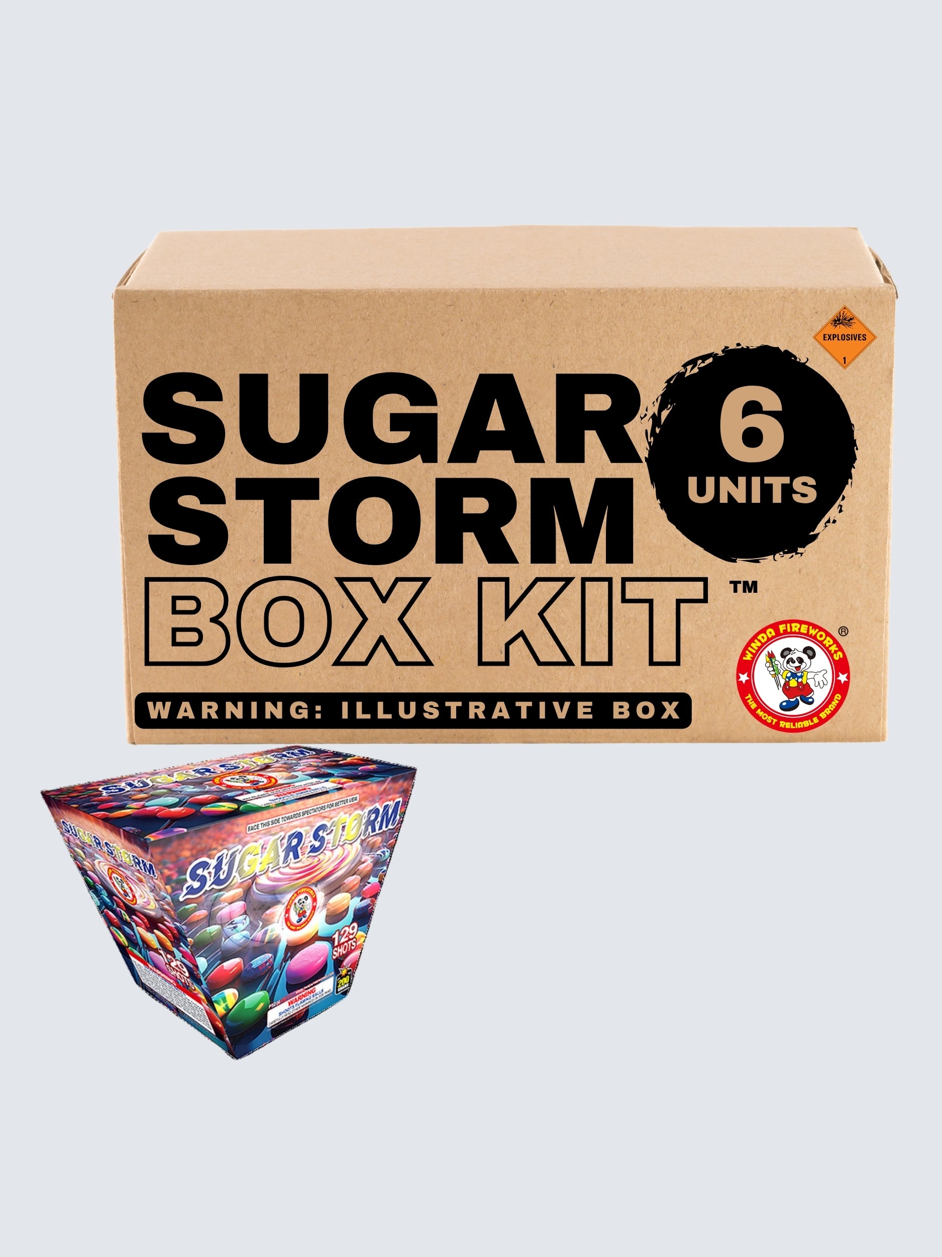 Sugar Storm | 129 Shot Aerial Repeater