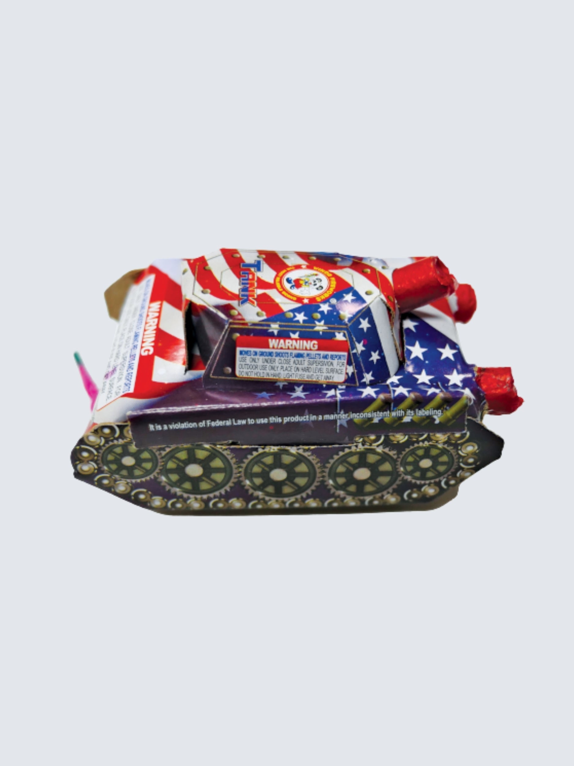 Tank with Report | Toylike Paper Shape Ground Novelty