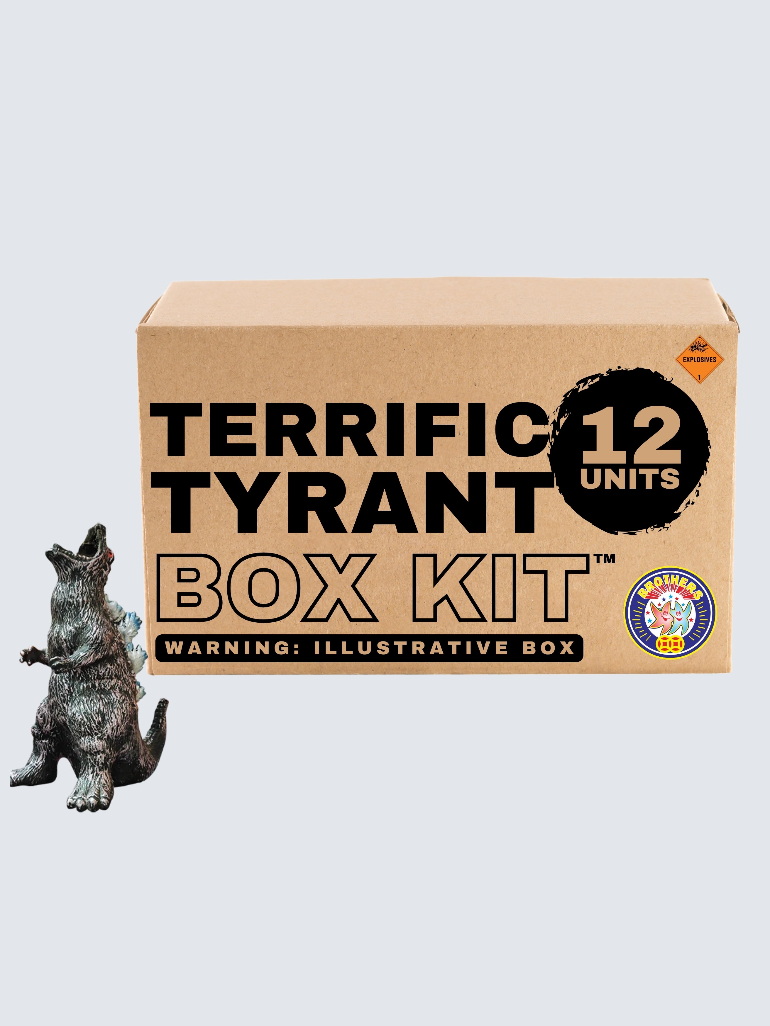 Terrific Tyrant | Toylike Plastic Shape Ground Novelty