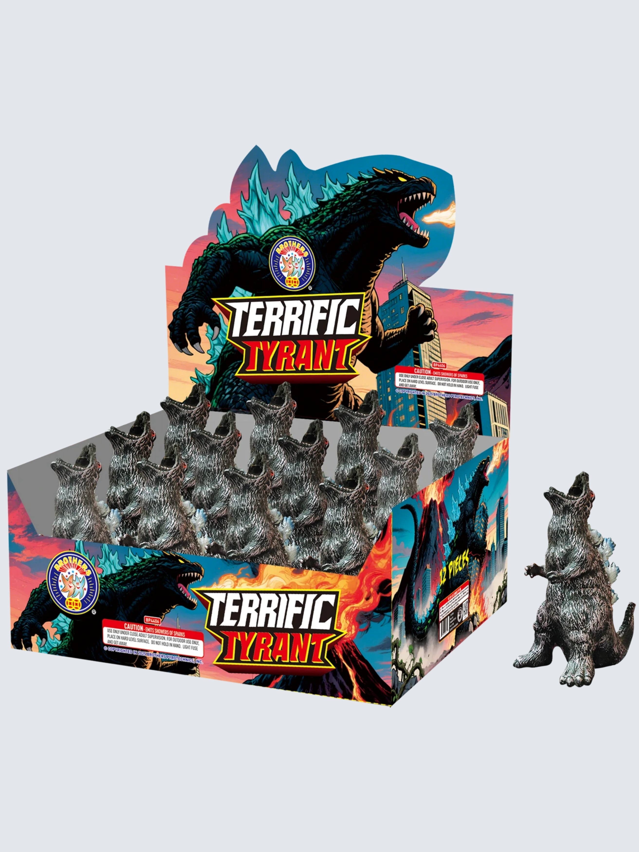 Terrific Tyrant | Toylike Plastic Shape Ground Novelty