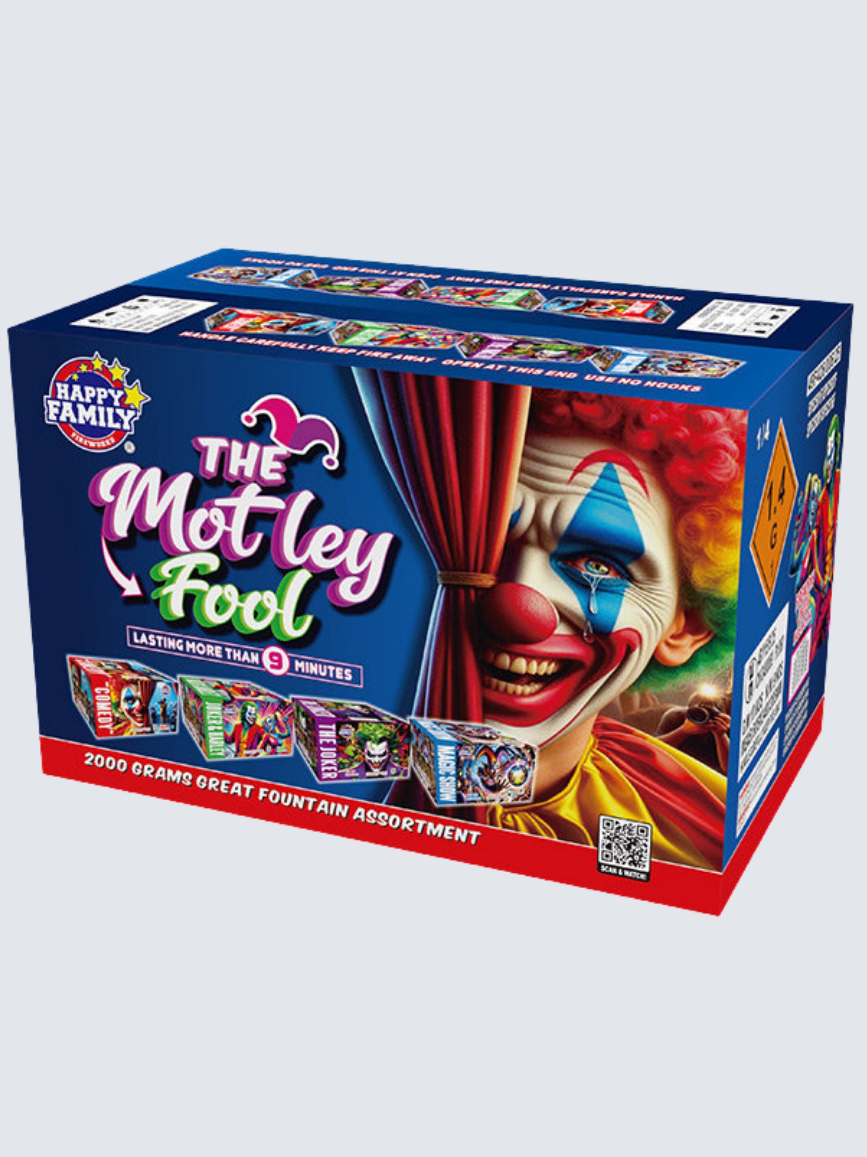 The Motley Fool | X-tra Large Shower Fountain Spurt™ - Joker & Harley - "Comedy" - The Joker - Magic Show