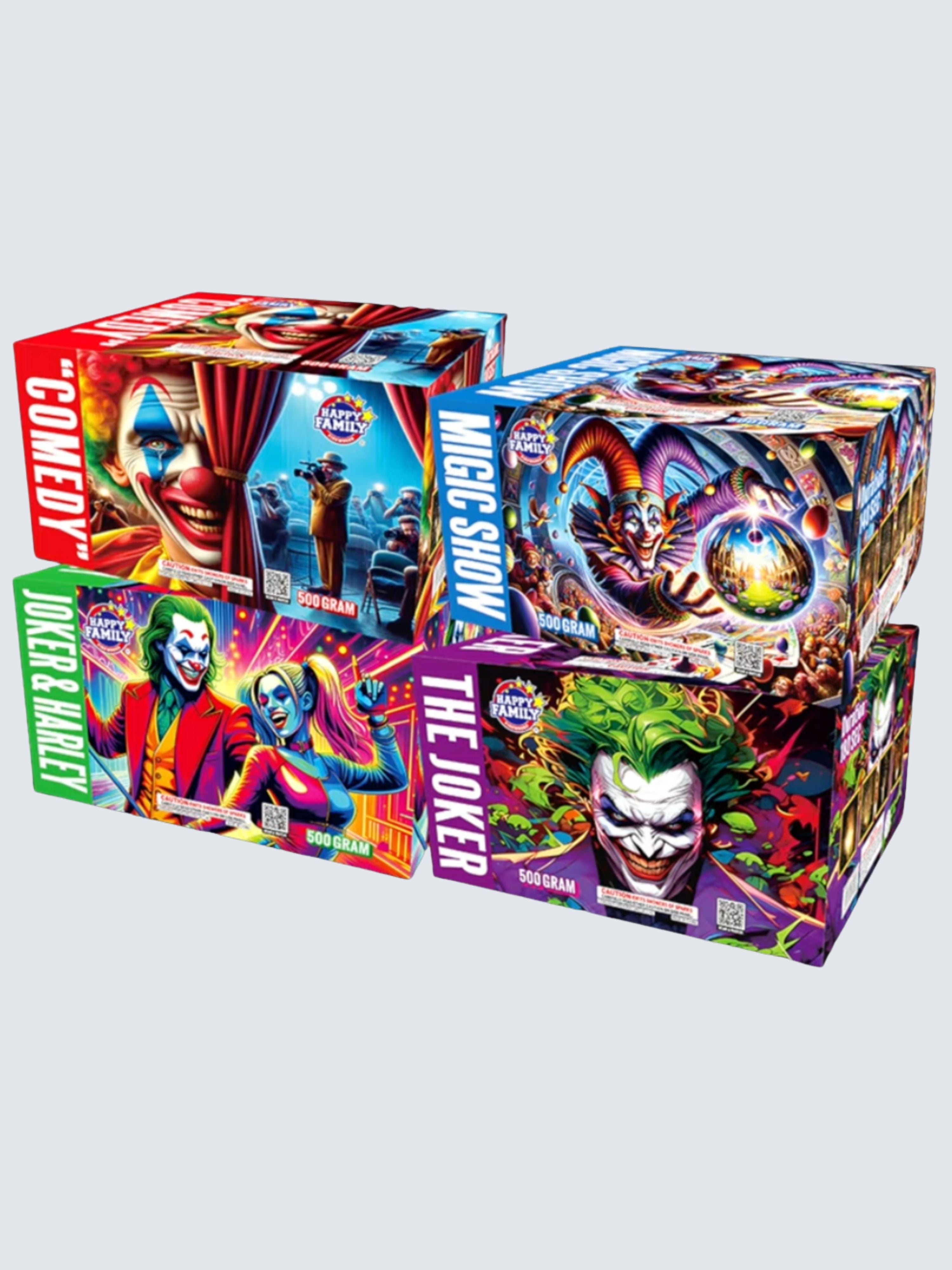 The Motley Fool | X-tra Large Shower Fountain Spurt™ - Joker & Harley - "Comedy" - The Joker - Magic Show