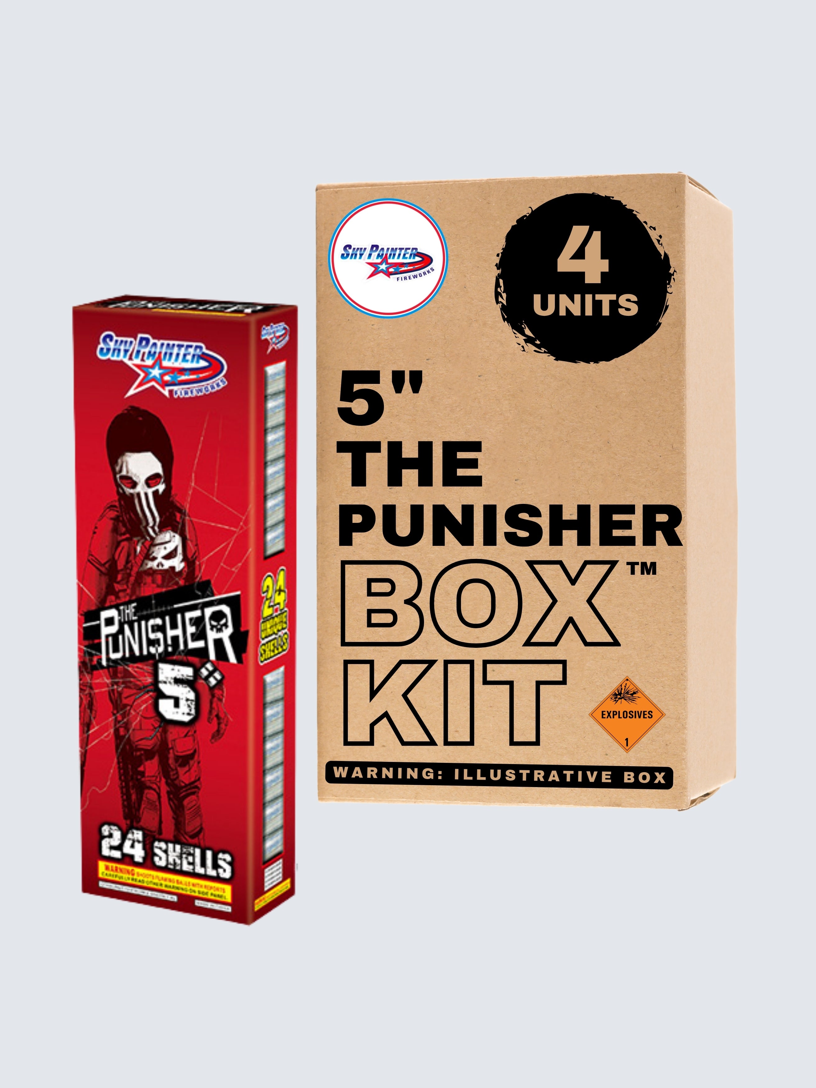5" The Punisher | 24 Artillery Shell