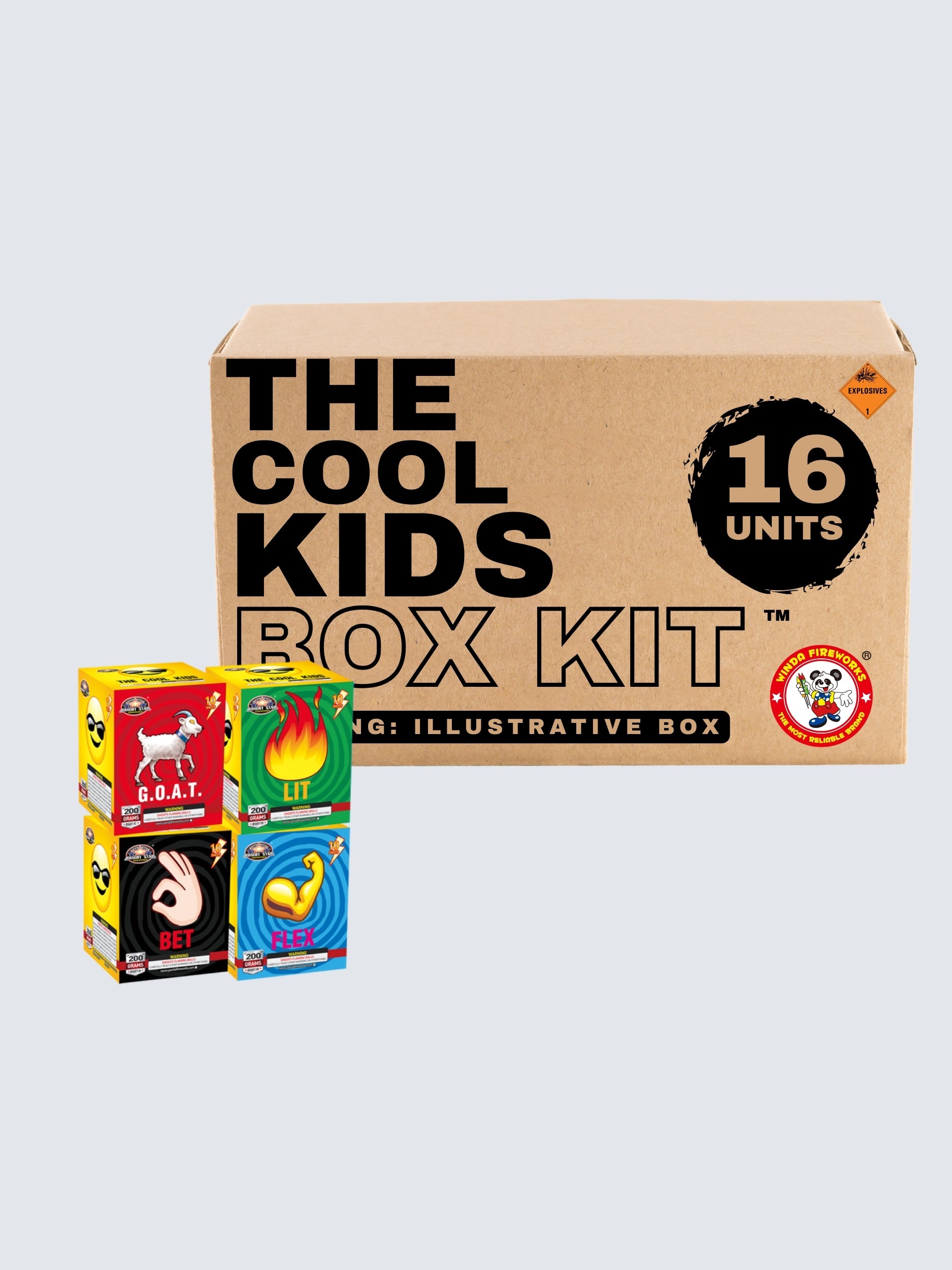 The Cool Kids | 160 Shot Aerial Repeater Box Kit™