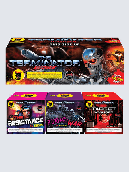 キックバック 108 ビーストフォーマー 付属カード 航空攻撃隊員 The Terminator | 45 Shot Aerial Repeater at Elite Fireworks