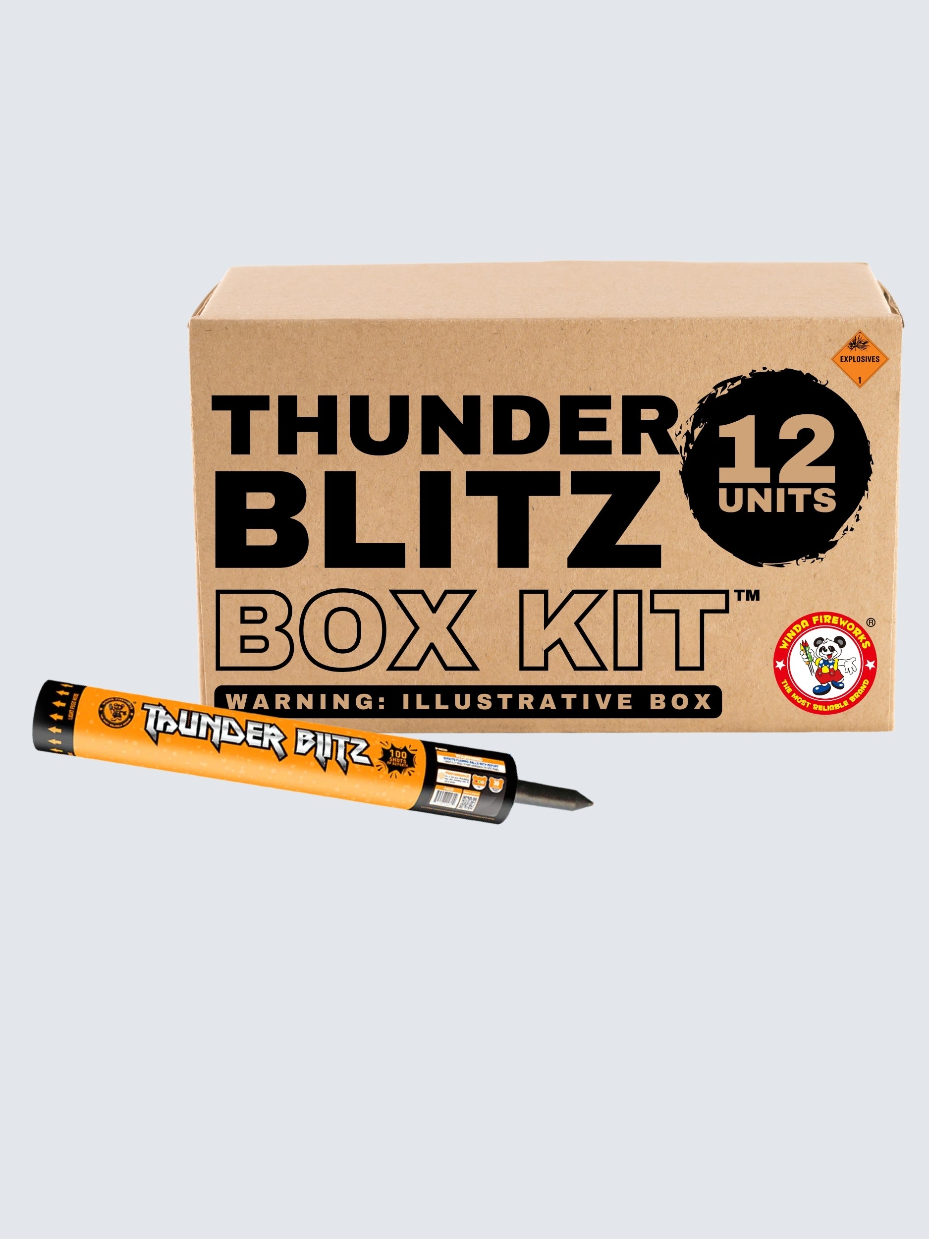 Thunder Blitz | 100 Shot Roman Candle