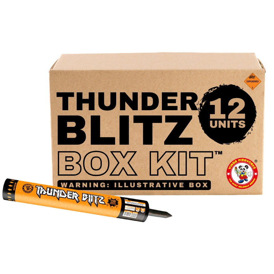 Thunder Blitz | 100 Shot Barrage Candle