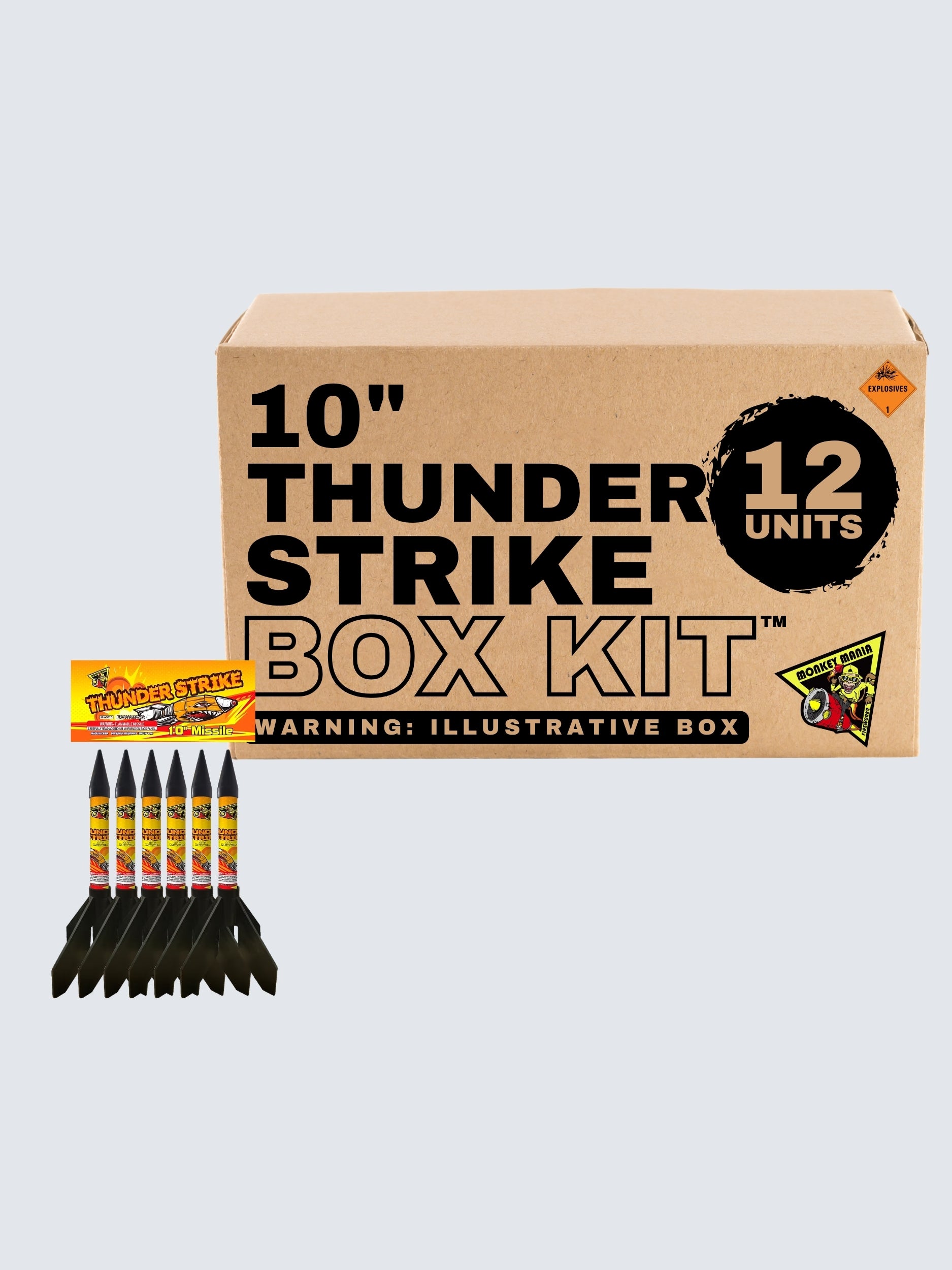 Thunder Strike | 10" Rocket Projectile