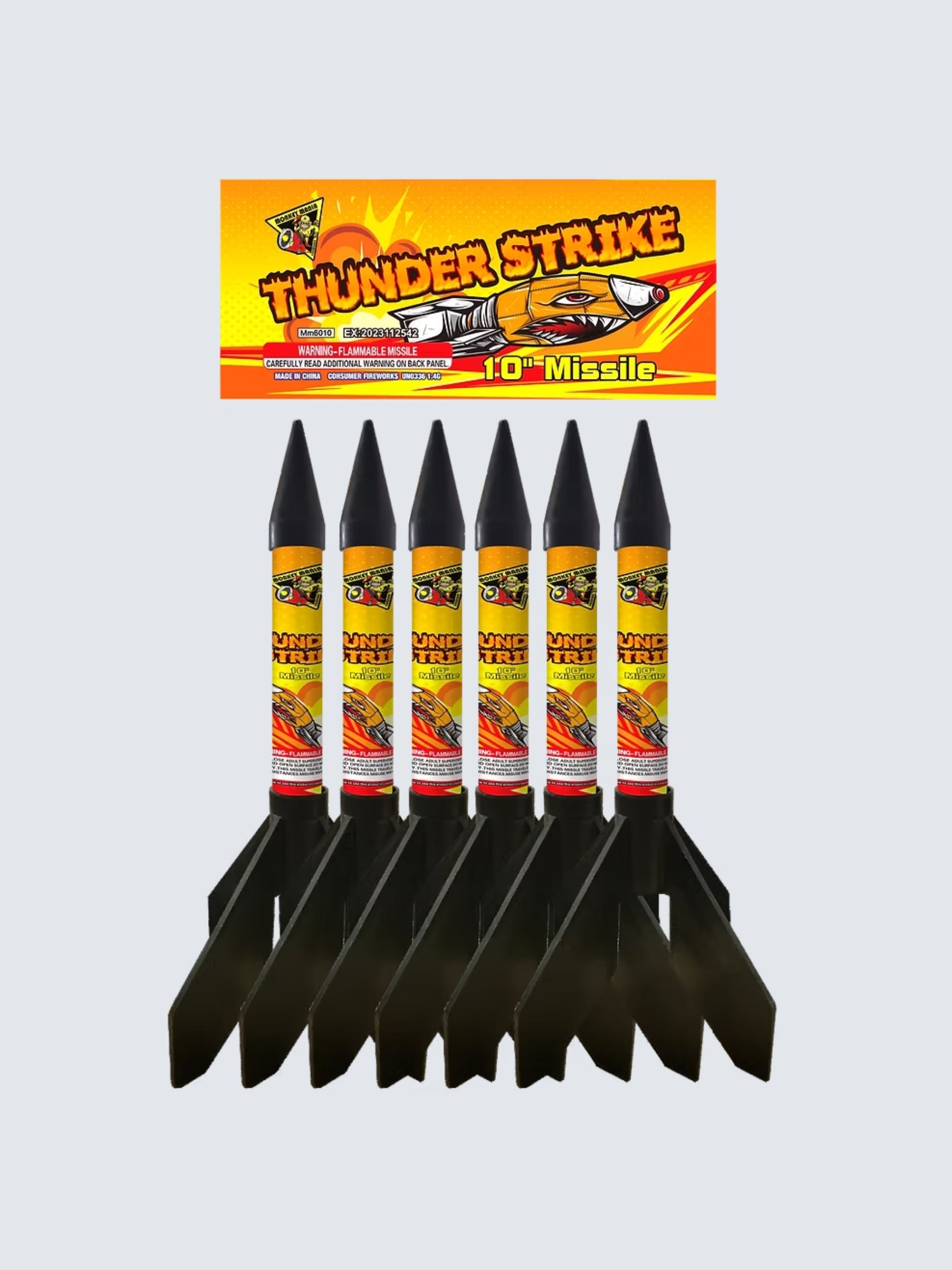 Thunder Strike | 10" Rocket Projectile