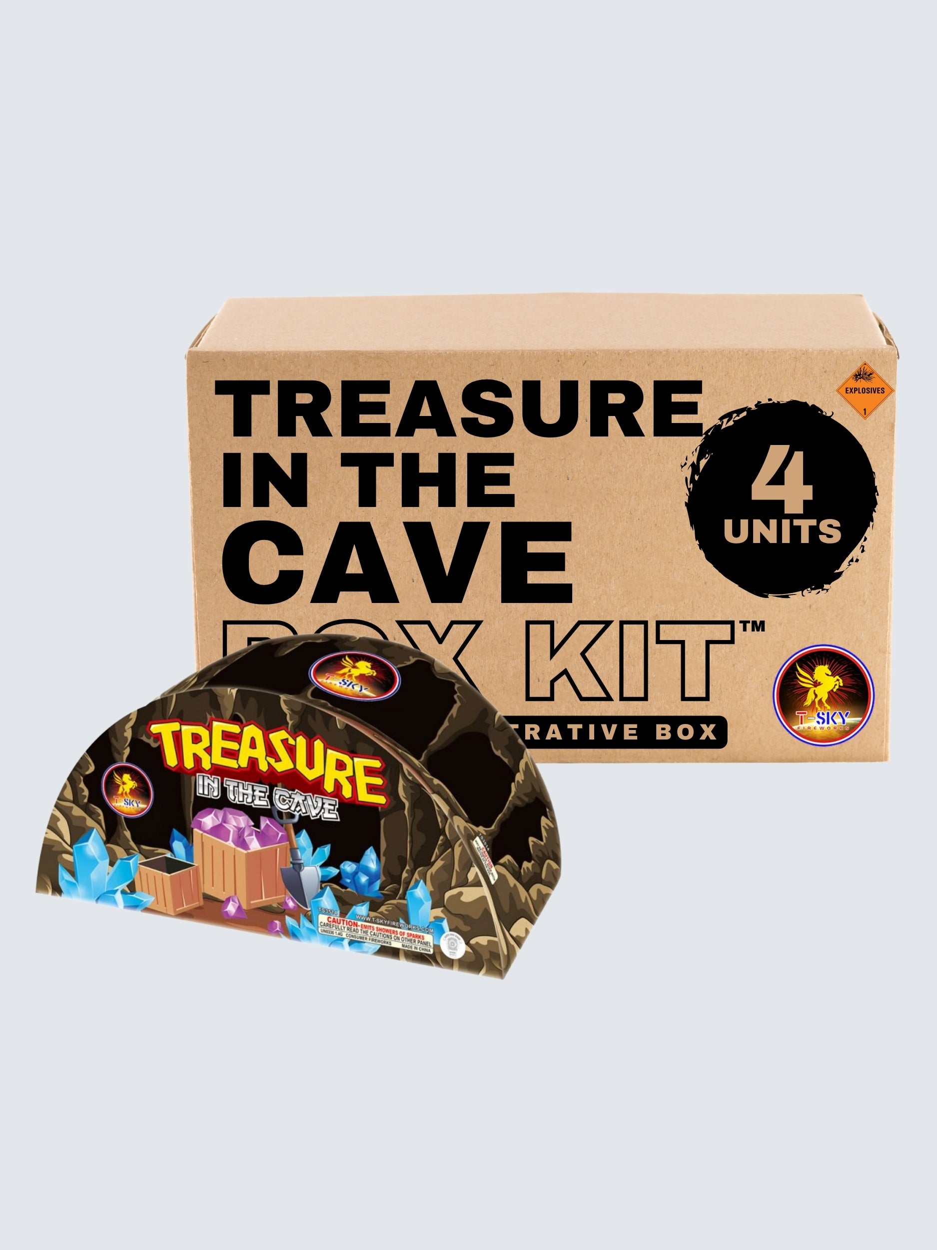 Treasure in the Cave | X-tra Large Shower Fountain Spurt™