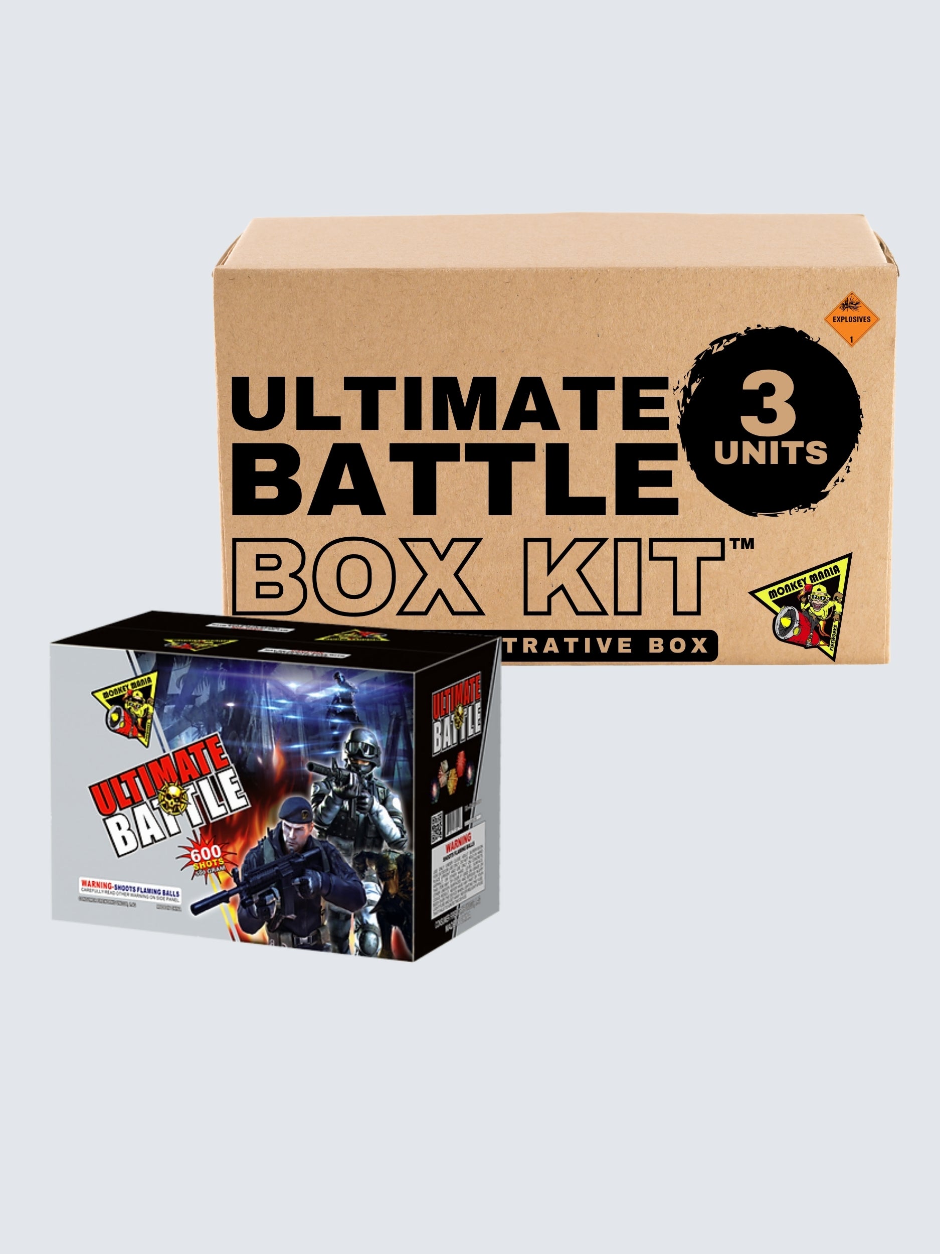 Ultimate Battle | 600 Shot Aerial Repeater