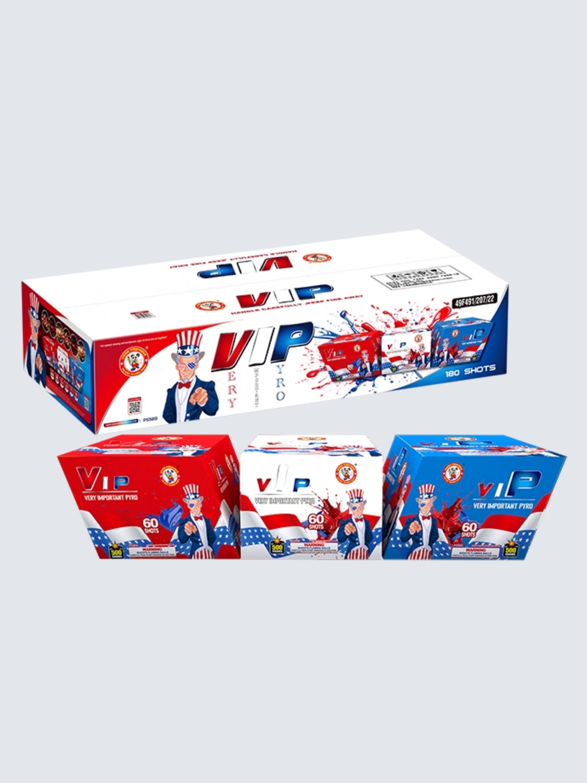 VIP | 180 Shot Aerial Repeater Set