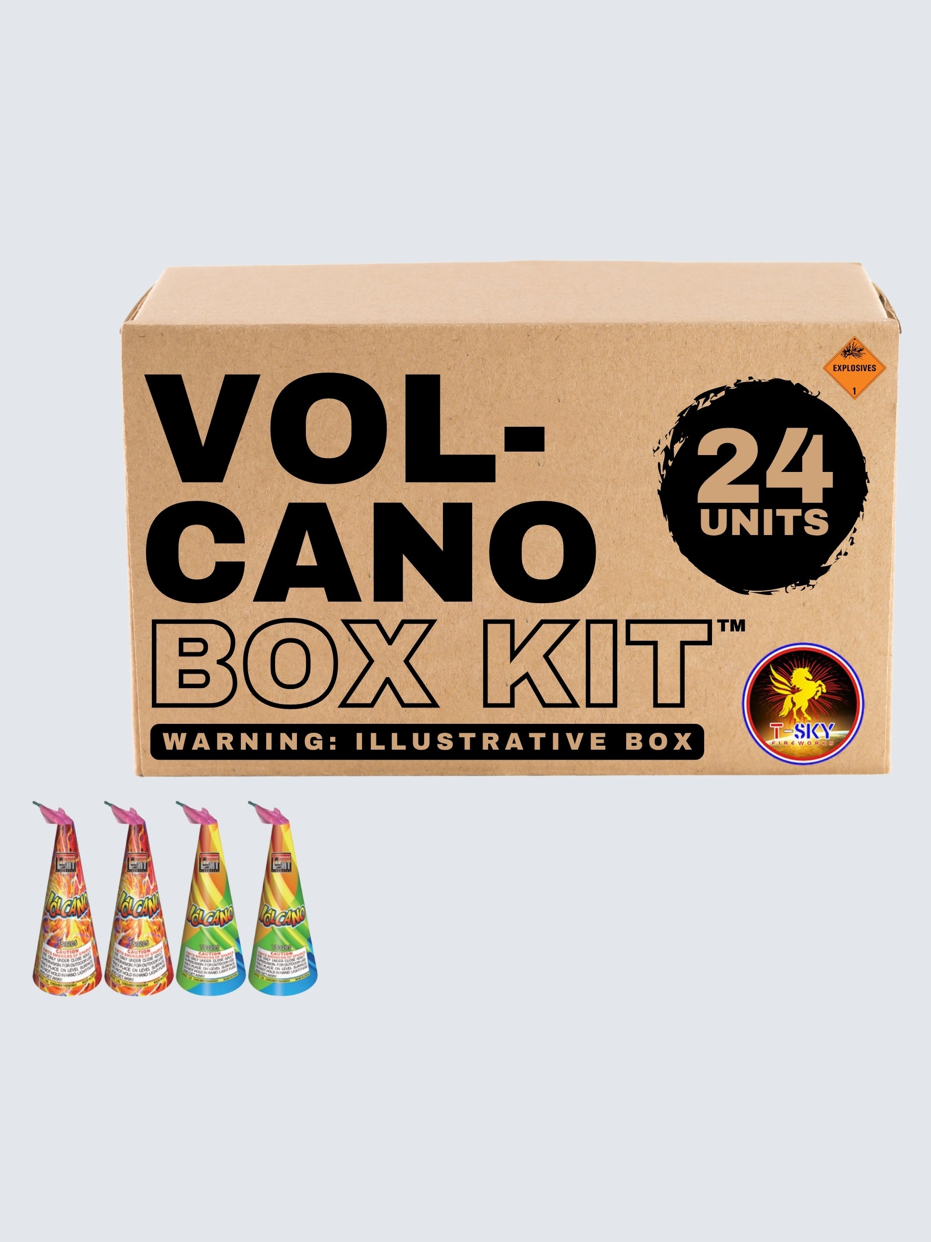 Volcano | Standard Shower Fountain Spurt™