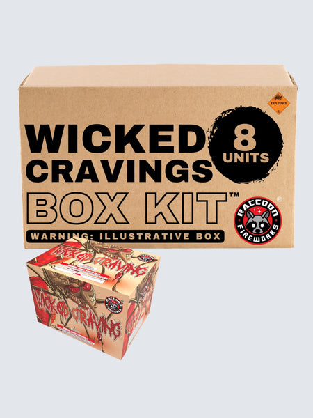 ワールドホビーフェア　クイックコンストラクションパック　笑顔のエリンギ Wicked Craving | 25 Shot Aerial Repeater at Elite Fireworks