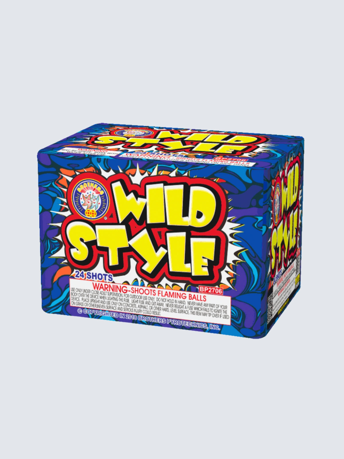 Wild Style | 24 Shot Aerial Repeater by Brothers Pyrotechnics -Shop Online for Standard Cake at Elite Fireworks!