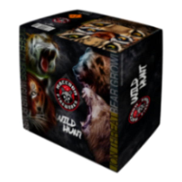 Wild Hunt Assortment | 72 Shot Aerial Repeater - Tiger Curse - Bear Growl - Jaguar Roars - Lion Threat