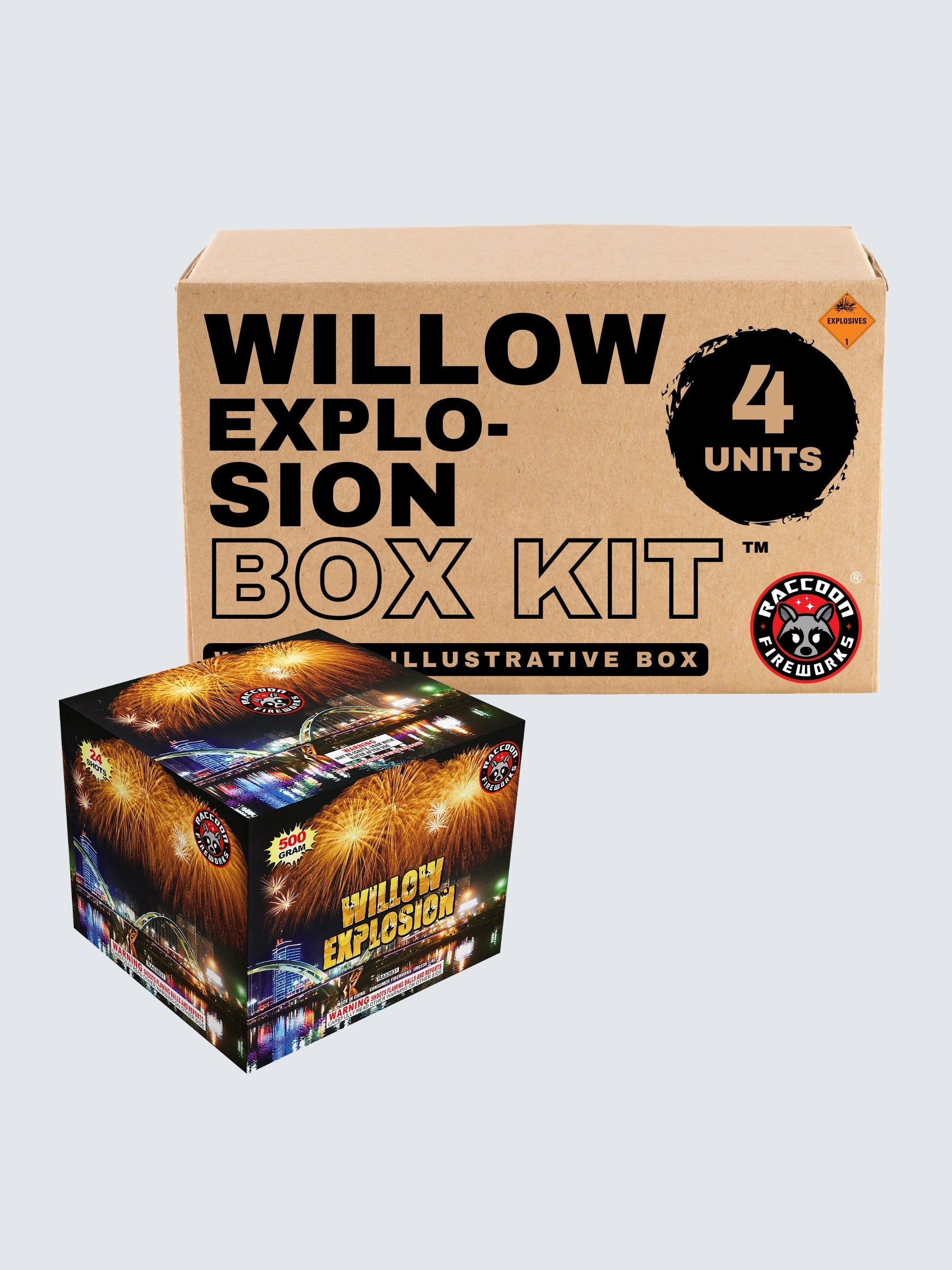 Willow Explosion | 24 Shot Aerial Repeater