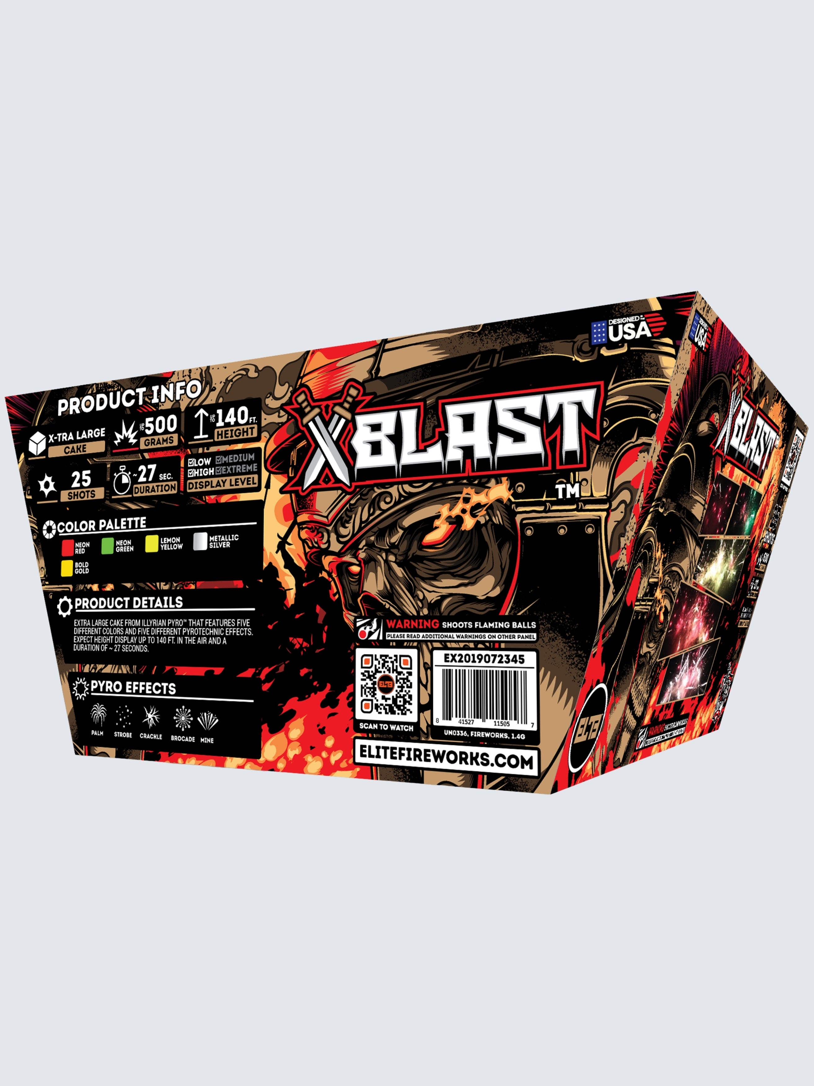 X Blast™ | 25 Shot Aerial Repeater