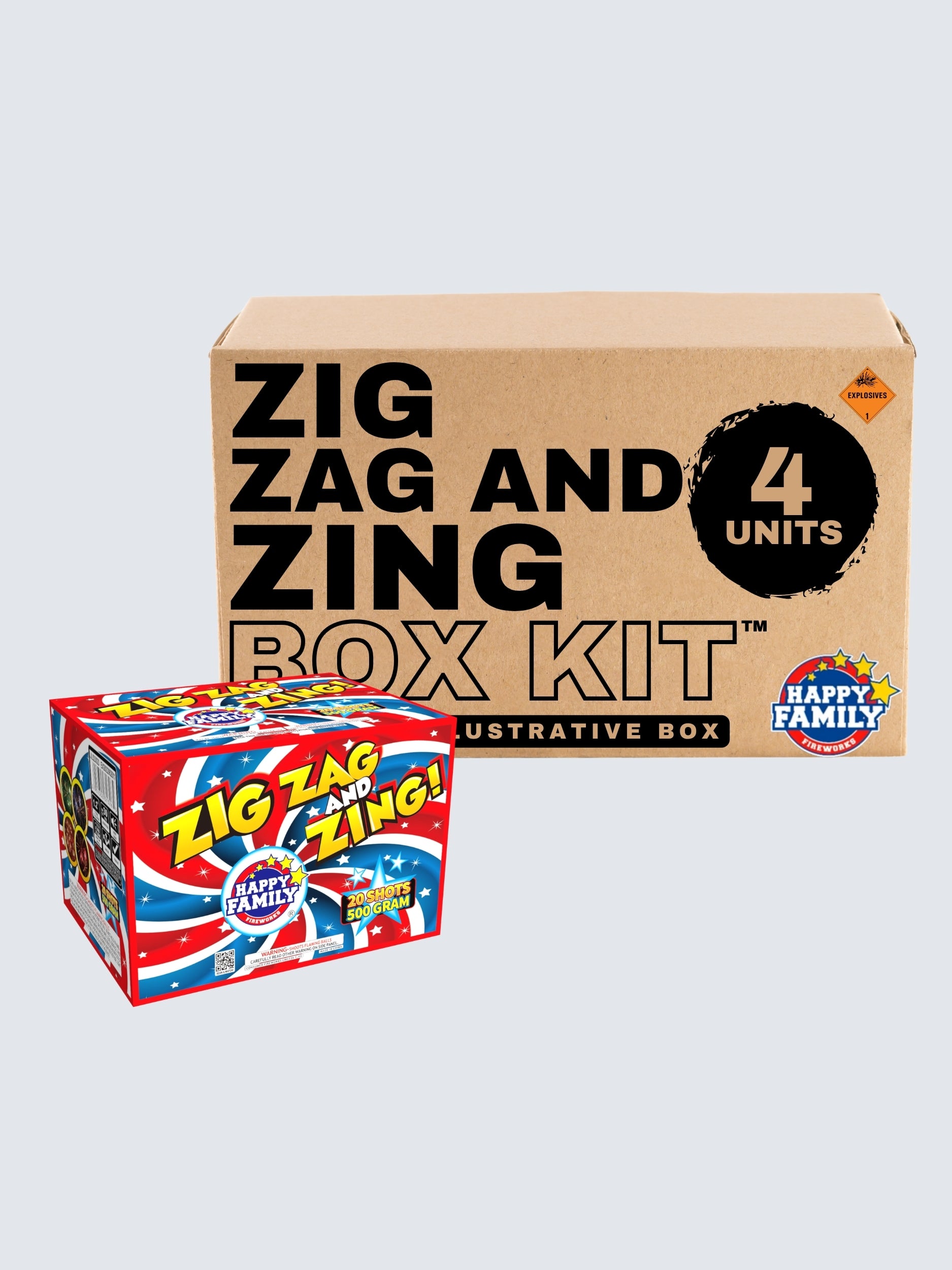 Zig Zag and Zing! | 20 Shot Aerial Repeater