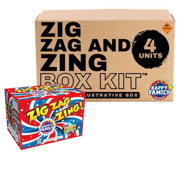 Zig Zag and Zing! | 20 Shot Aerial Repeater