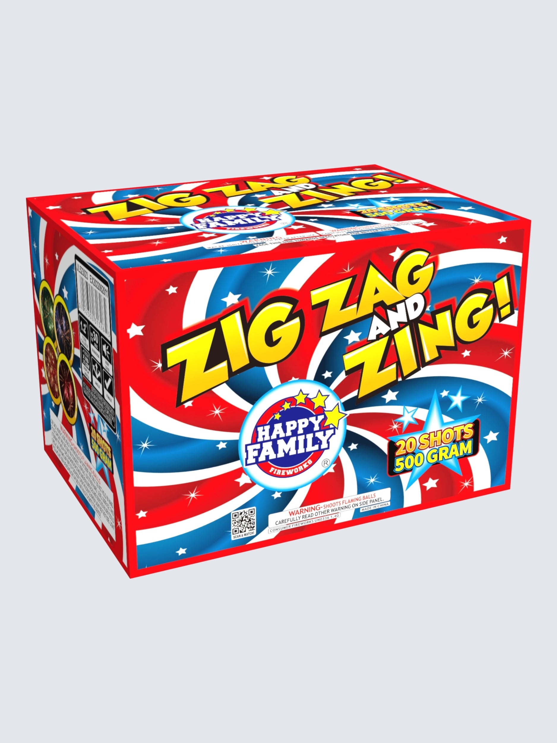 Zig Zag and Zing! | 20 Shot Aerial Repeater