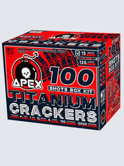 Apex Titanium Crackers™ | 100 Shot Noisemaker at Elite Fireworks