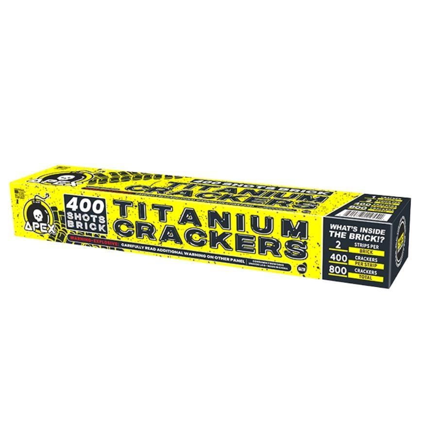 Apex Titanium Crackers™ | 400 Shot Noisemaker by Apex by Elite!™ -Shop Online for Standard Titanium Cracker at Elite Fireworks!