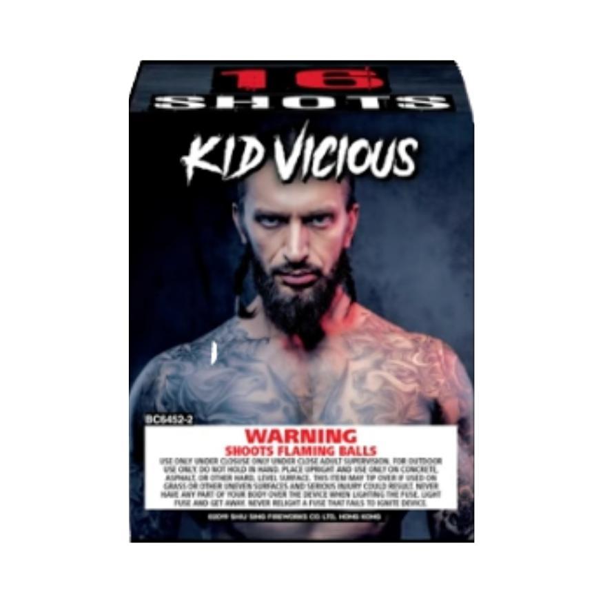 BC Thunder Mania | 32 Shot Sleeve Kit™ - Gladiator - Kid Vicious by Black Cat Fireworks -Shop Online for Standard Cake at Elite Fireworks!