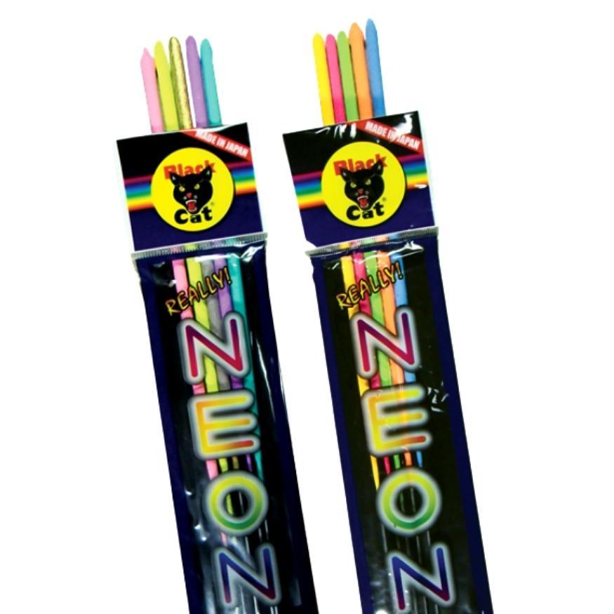 Black Cat Neon Sparklers | 17 Inch Colorful Metal Handheld Sparkler by Black Cat Fireworks -Shop Online for Large Sparkler at Elite Fireworks!