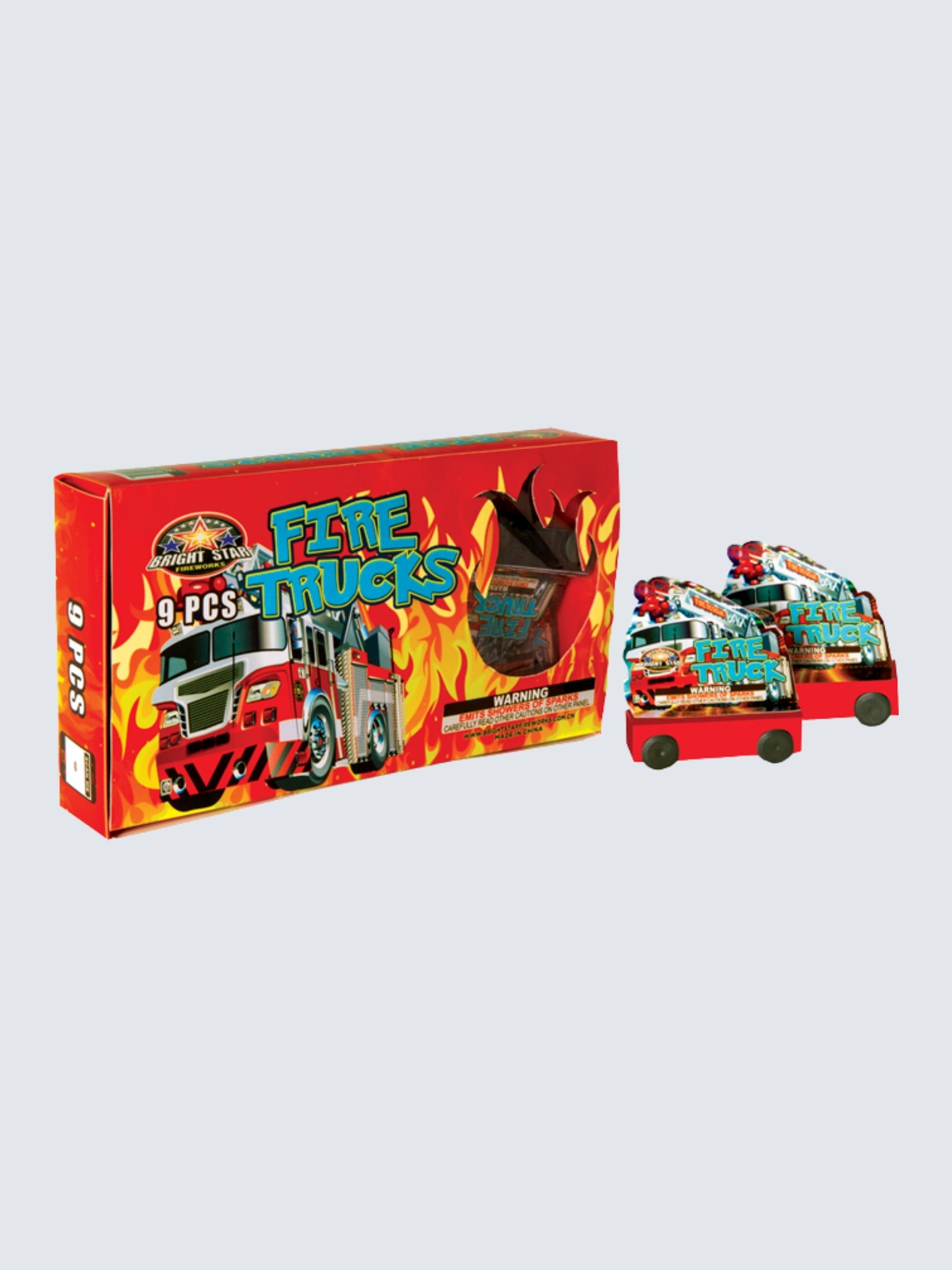 Bright Star Vehicle Set | Toylike Paper-craft Ground Novelty by Bright Star Fireworks -Shop Online for Standard Novelty at Elite Fireworks!