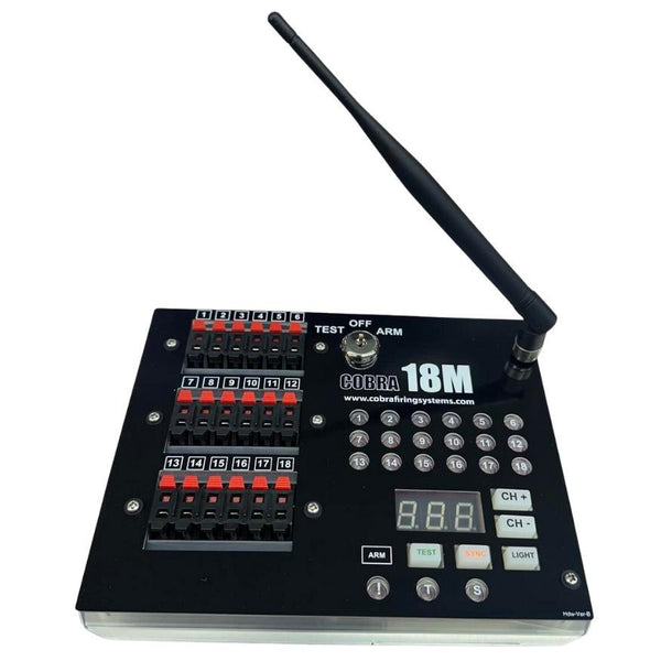 Cobra 18M | Wireless Onboard Firing System at Elite Fireworks
