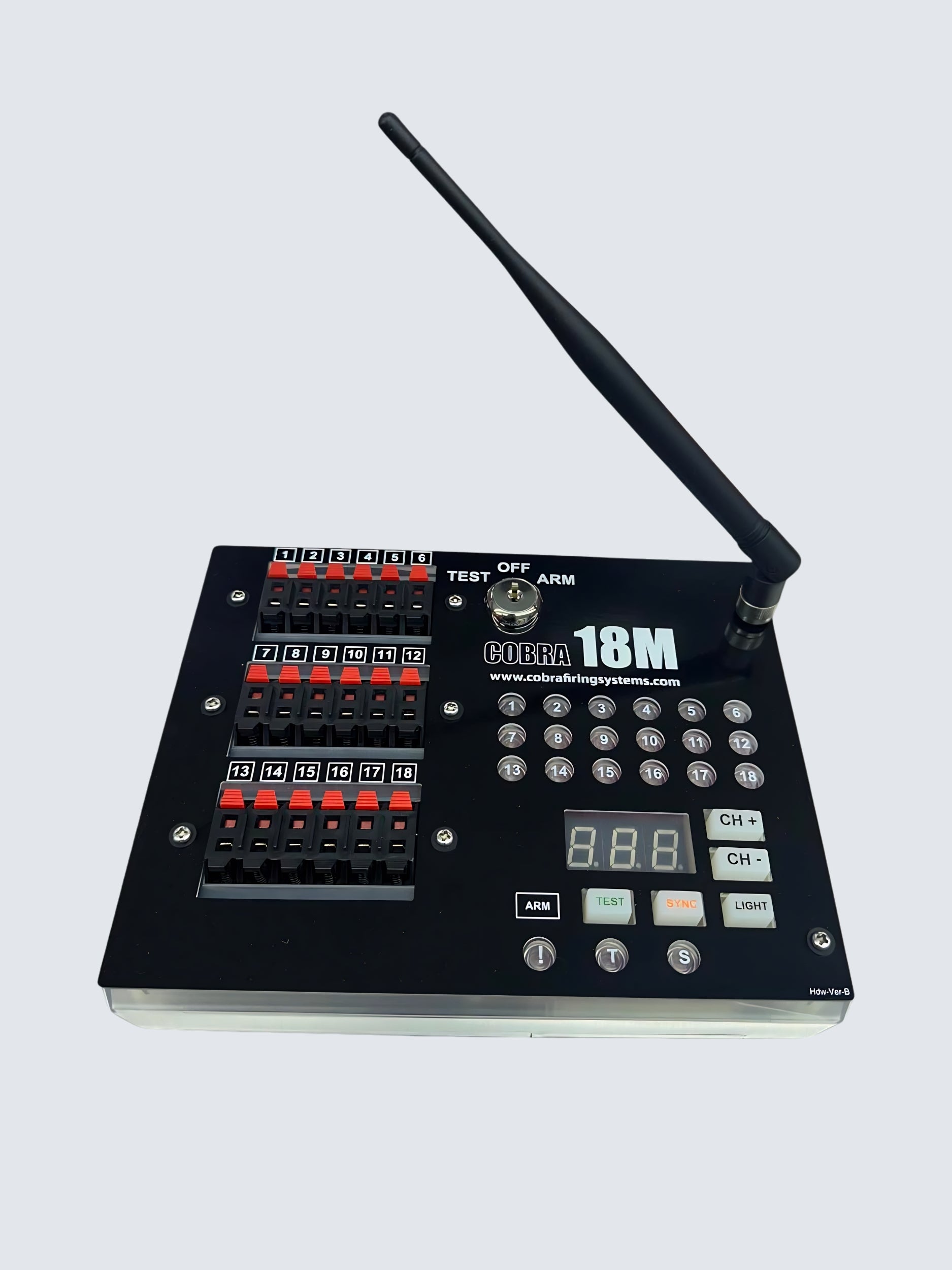 Cobra 18M | Wireless Onboard Fireworks Firing System by Cobra -Shop Online for 18 Module Firing System at Elite Fireworks!