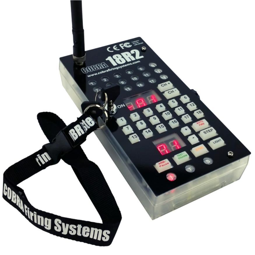 Cobra 18R2 | Remote Control for Firing System at Elite Fireworks