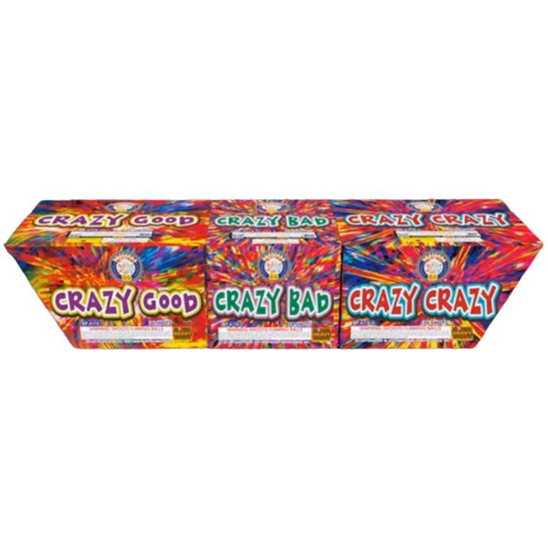 Crazy Stuff | 96 Shot Aerial Repeater Set by Brothers Pyrotechnics -Shop Online for X-tra Large Cake™ at Elite Fireworks!