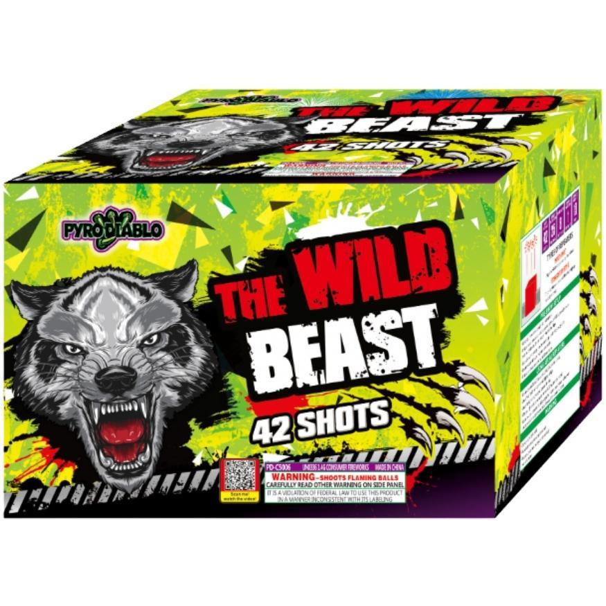 Diablo Park II | 159 Shot Box Kit™ by Pyro Diablo -Shop Online for X-tra Large Cake™ at Elite Fireworks!
