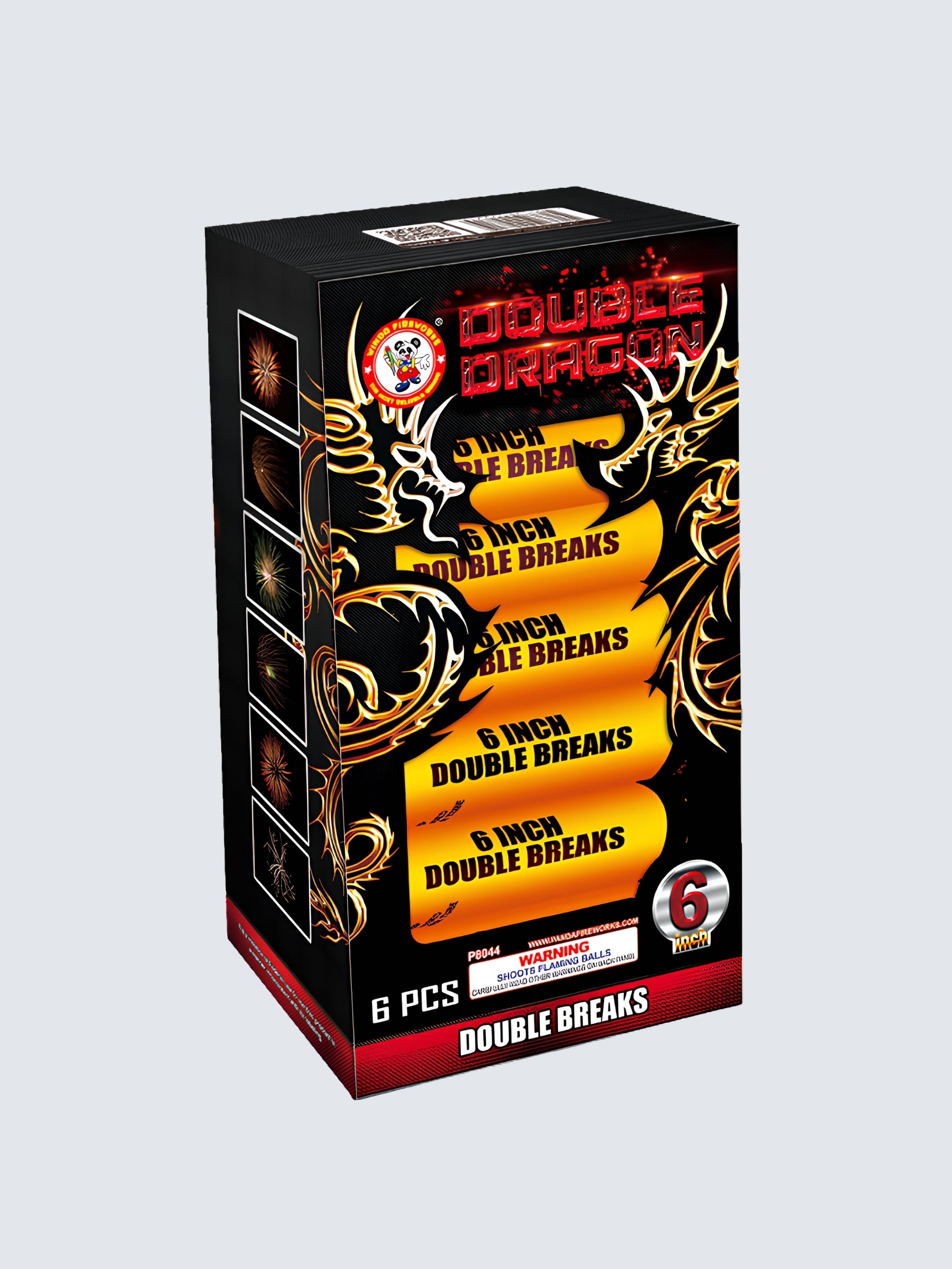 Double Dragon | 12 Break Artillery Shell by Winda Fireworks -Shop Online for XX-tra Large Canister Kit™ at Elite Fireworks!