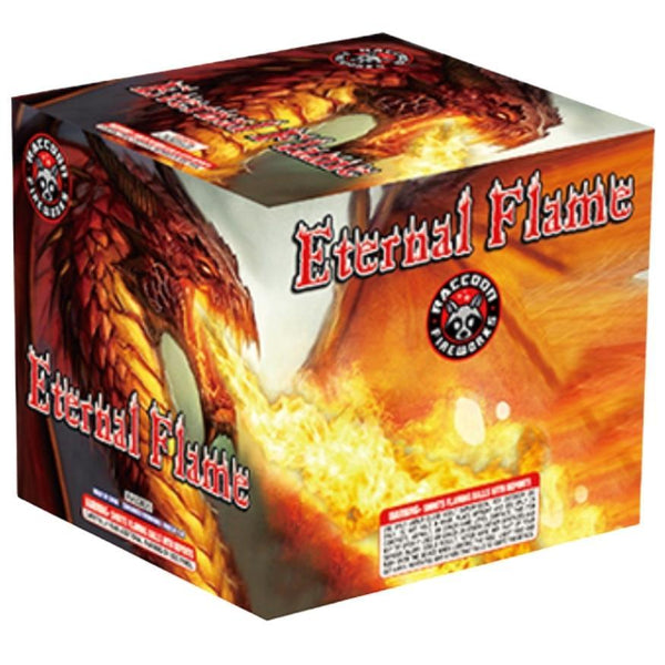 Eternal Flame | 9 Shot Aerial Repeater by Raccoon Fireworks -Shop Online for NOAB Cake at Elite Fireworks!