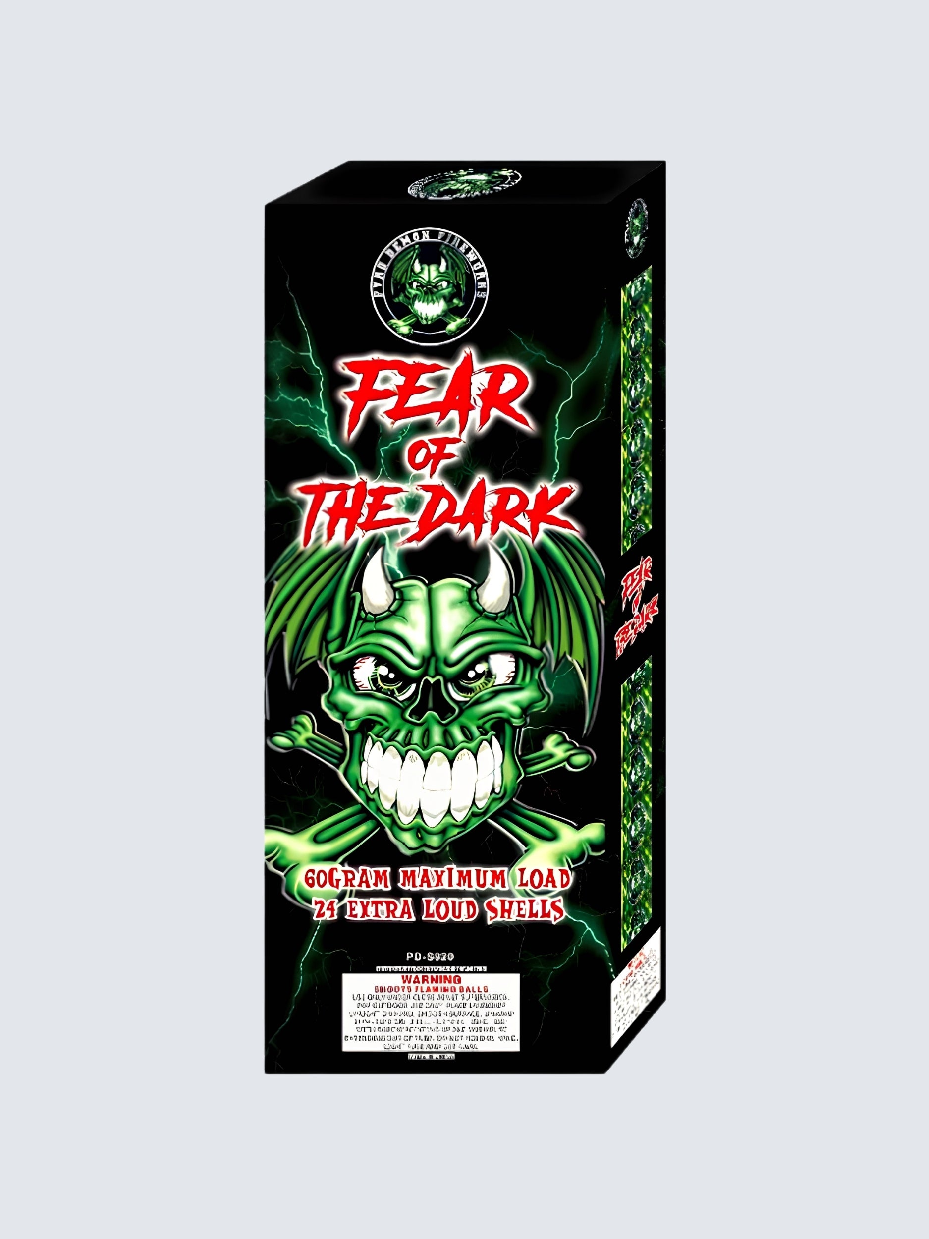 Fear of The Dark | 24 Break Artillery Shell by Pyro Demon -Shop Online for Large Canister Kit™ at Elite Fireworks!
