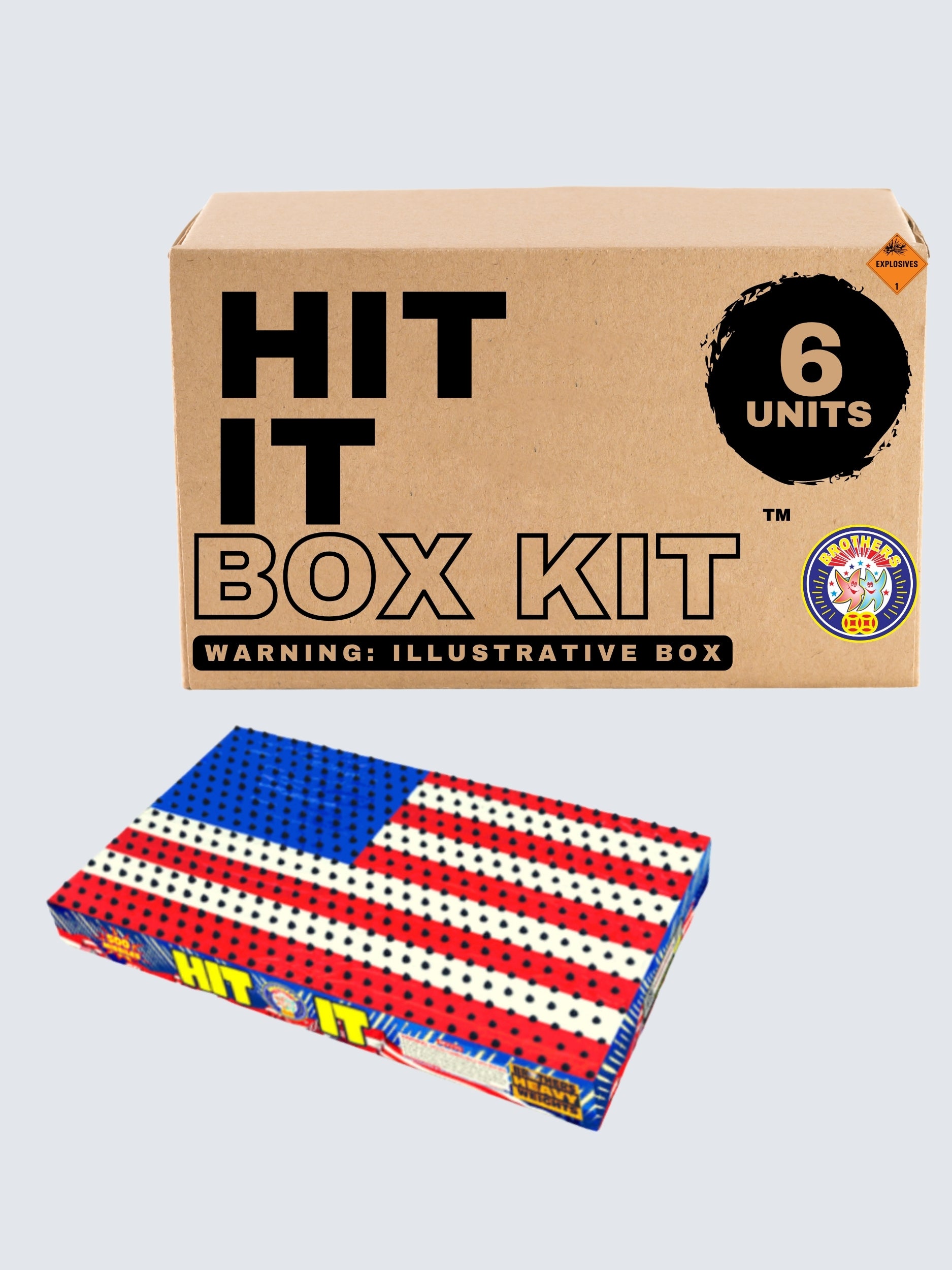 Hit It｜500 Shot Saturn Missile by Brothers Pyrotechnics -Shop Online for Large Missile Base at Elite Fireworks!