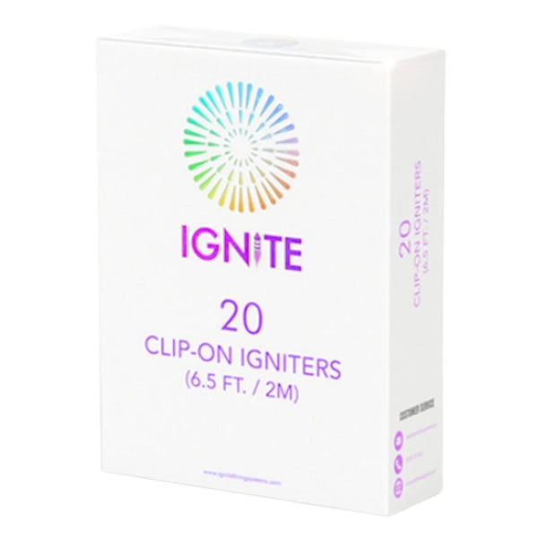 Ignite Clip-On Igniters | 2 Meter Quickplug Clipper at Elite Fireworks