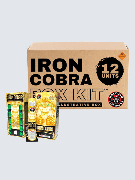 Iron Cobra | 12 Break Artillery Shell at Elite Fireworks – ELITE