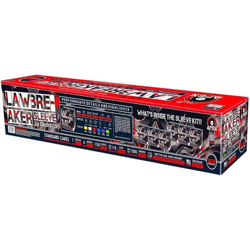 Lawbreaker™ | 25 Shot Aerial Repeater by Apex by Elite!™ -Shop Online for Standard Cake at Elite Fireworks!