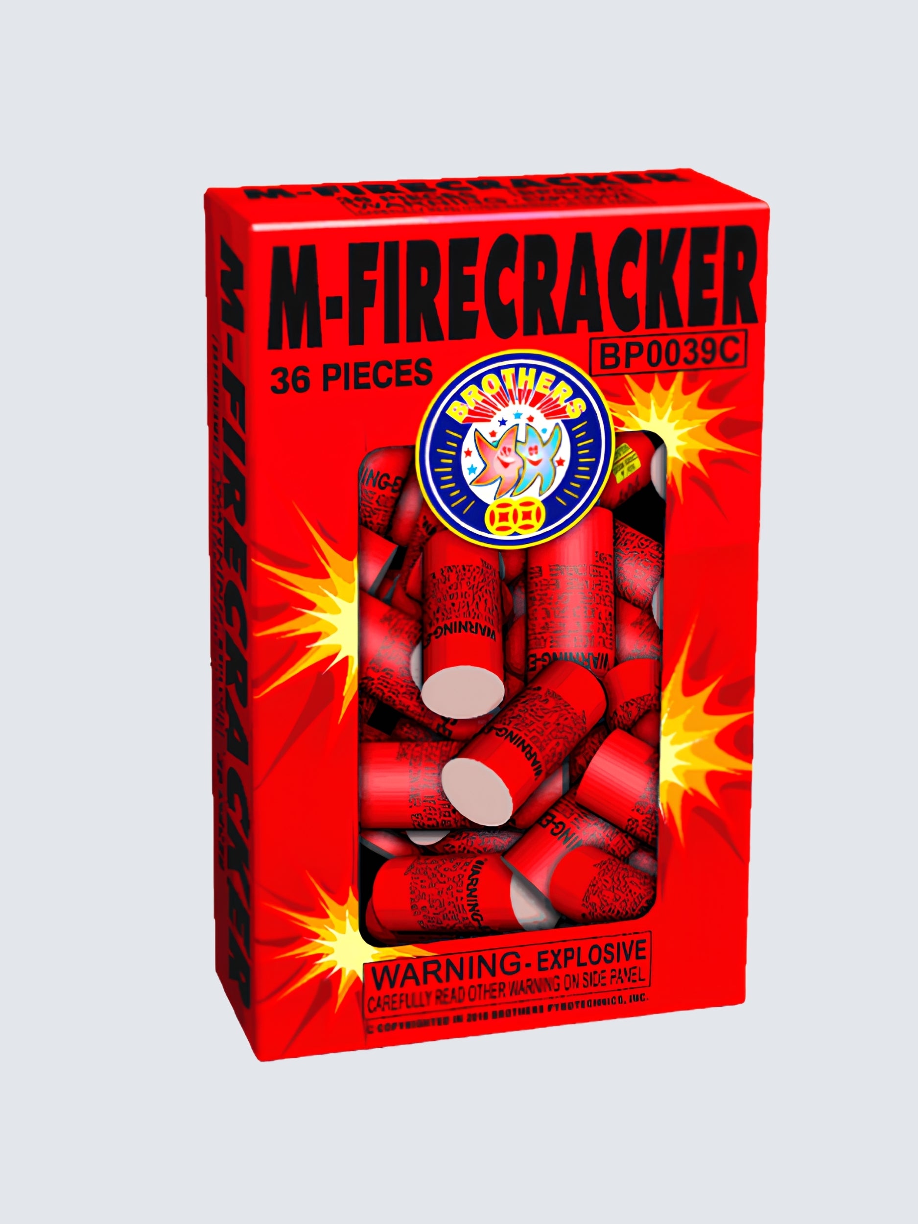 M-Firecracker | 36 Shot Single Cracker Noisemaker by Brothers Pyrotechnics -Shop Online for Cracker Salute™ at Elite Fireworks!