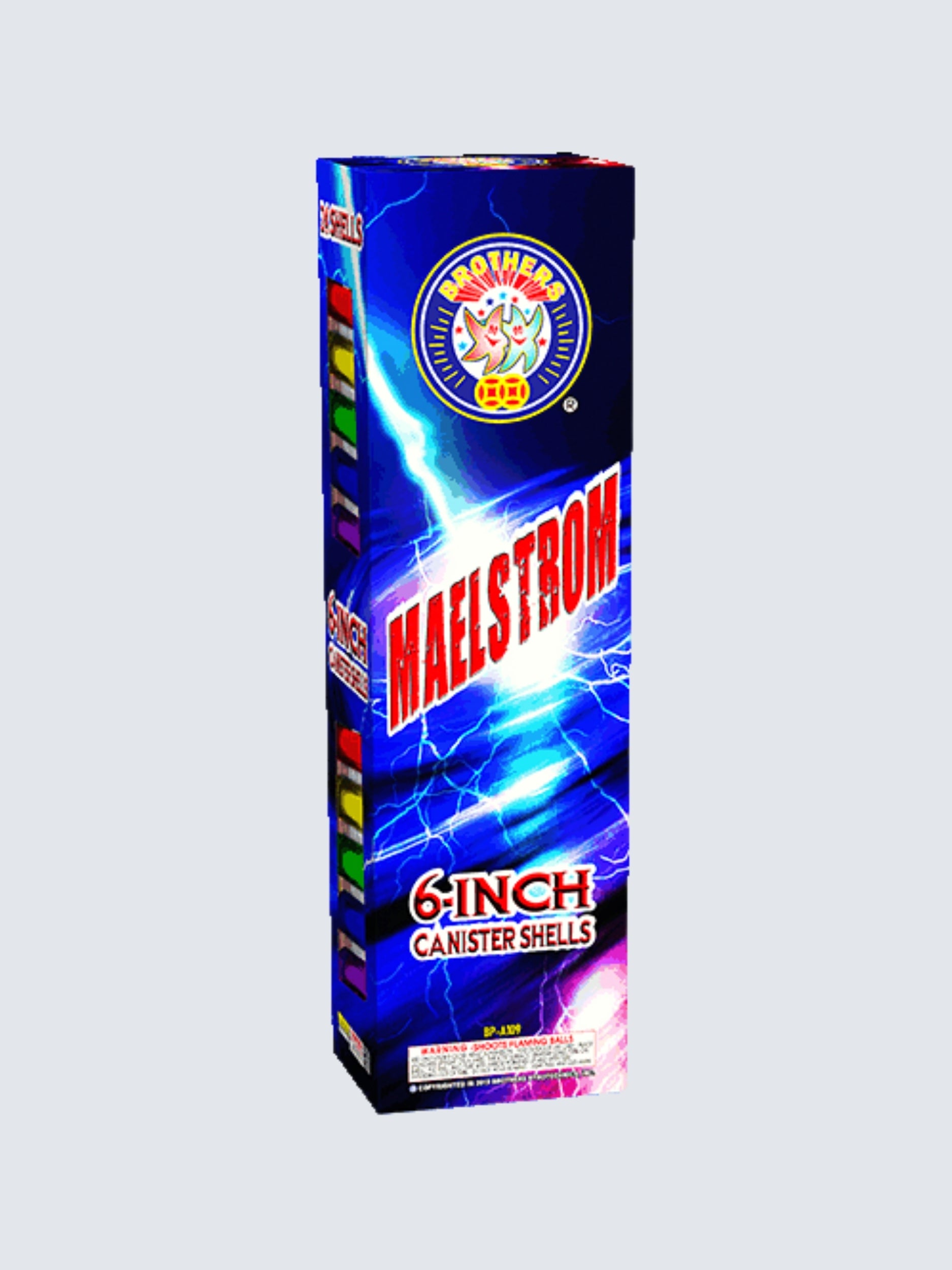 Maelstrom | 24 Break Artillery Shell by Brothers Pyrotechnics -Shop Online for XX-tra Large Canister Kit™ at Elite Fireworks!