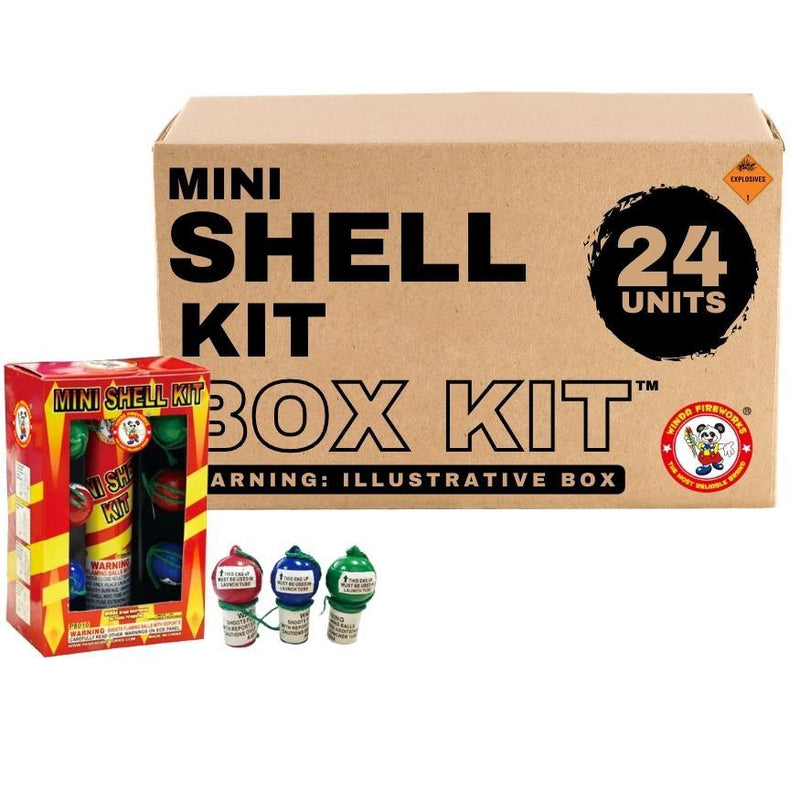 Mini Shell Kit | 6 Break Artillery Shell at Elite Fireworks