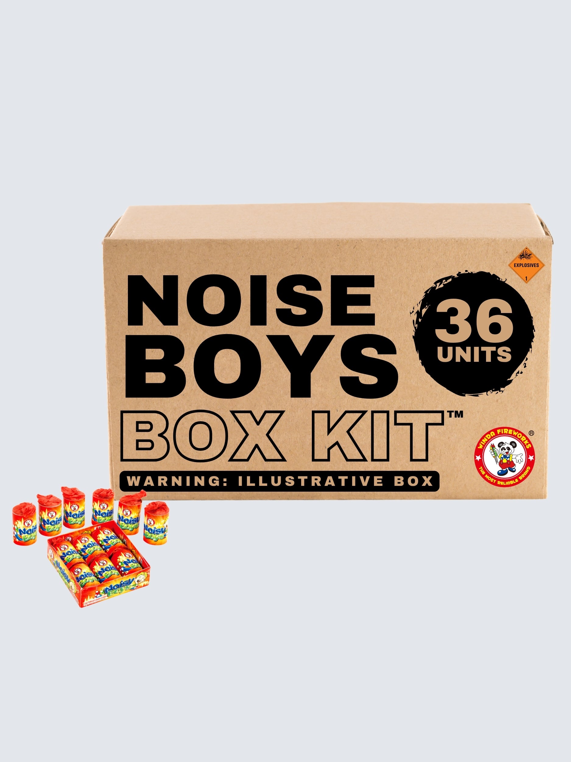 Noisy Boy | Minimal Cleanup Noisemaker by Winda Fireworks -Shop Online for Standard Cracker Select™ at Elite Fireworks!