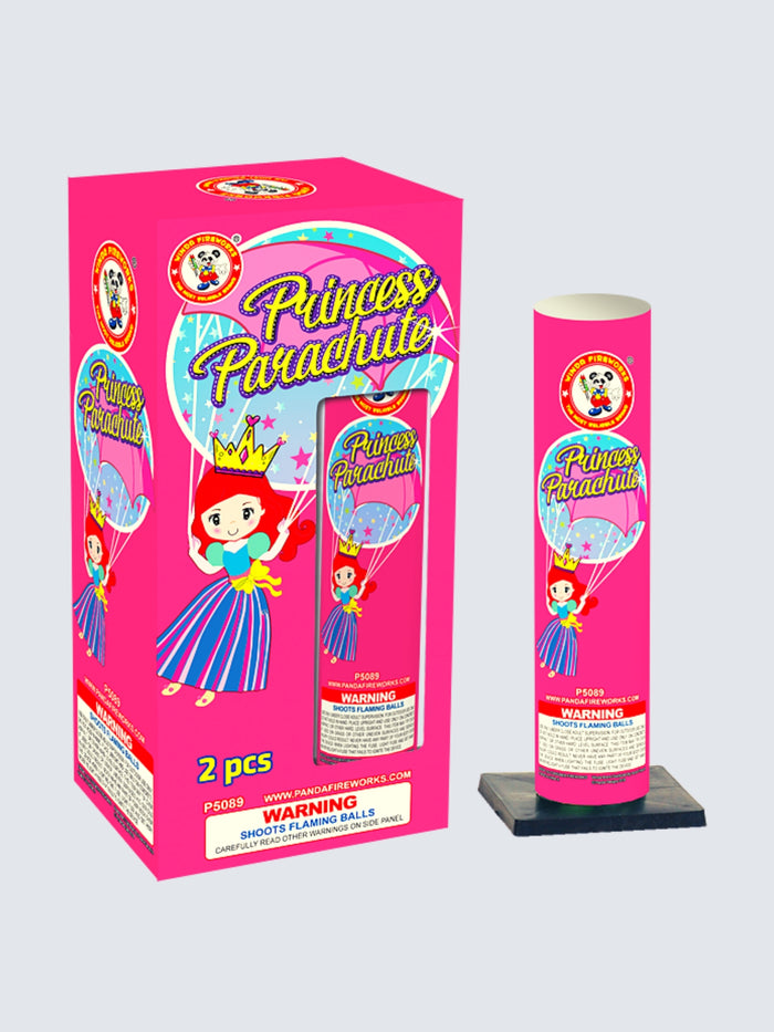 Princess Parachute | Aerial Daytime Parachute at Elite Fireworks
